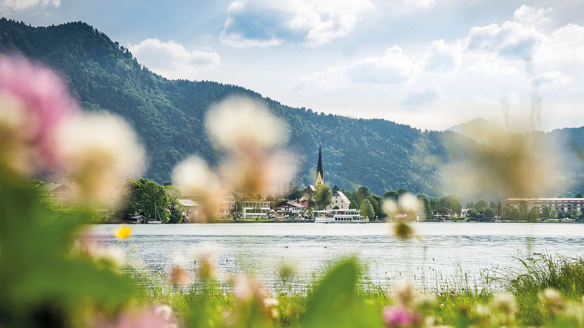 Der Tegernsee im Frühling