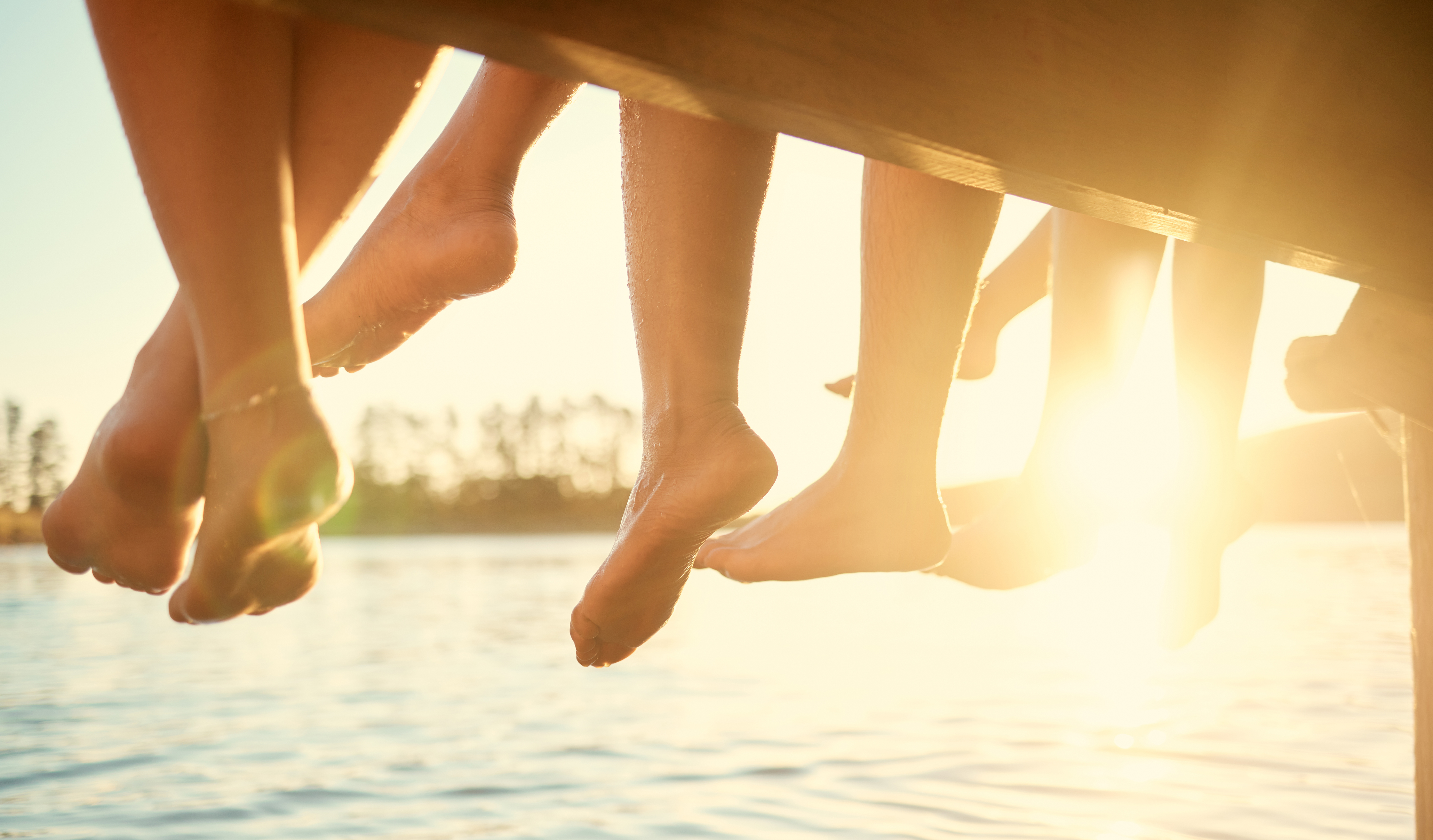 Sommerfeeling auf dem Peer