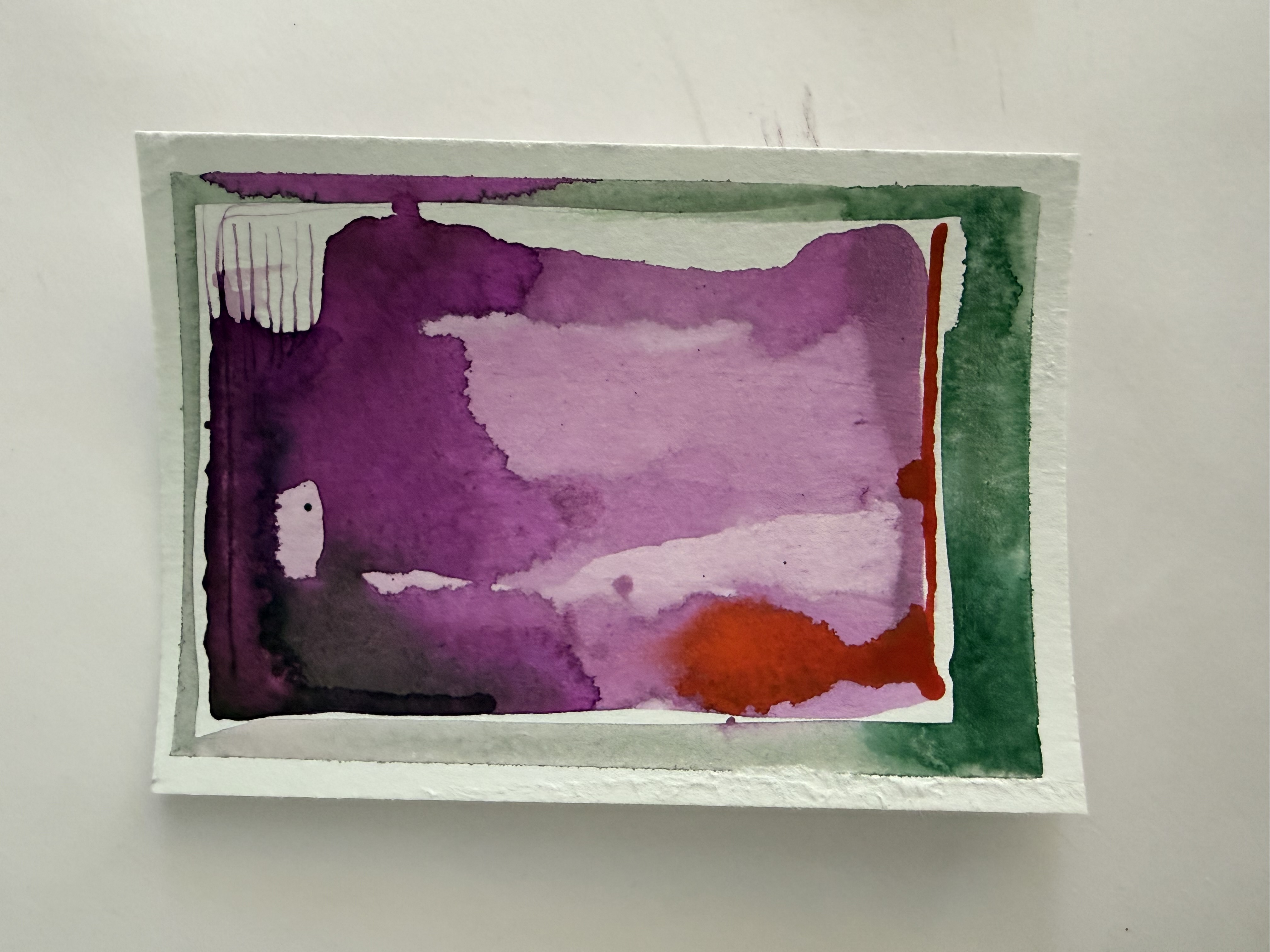 Aquarell auf Bütten