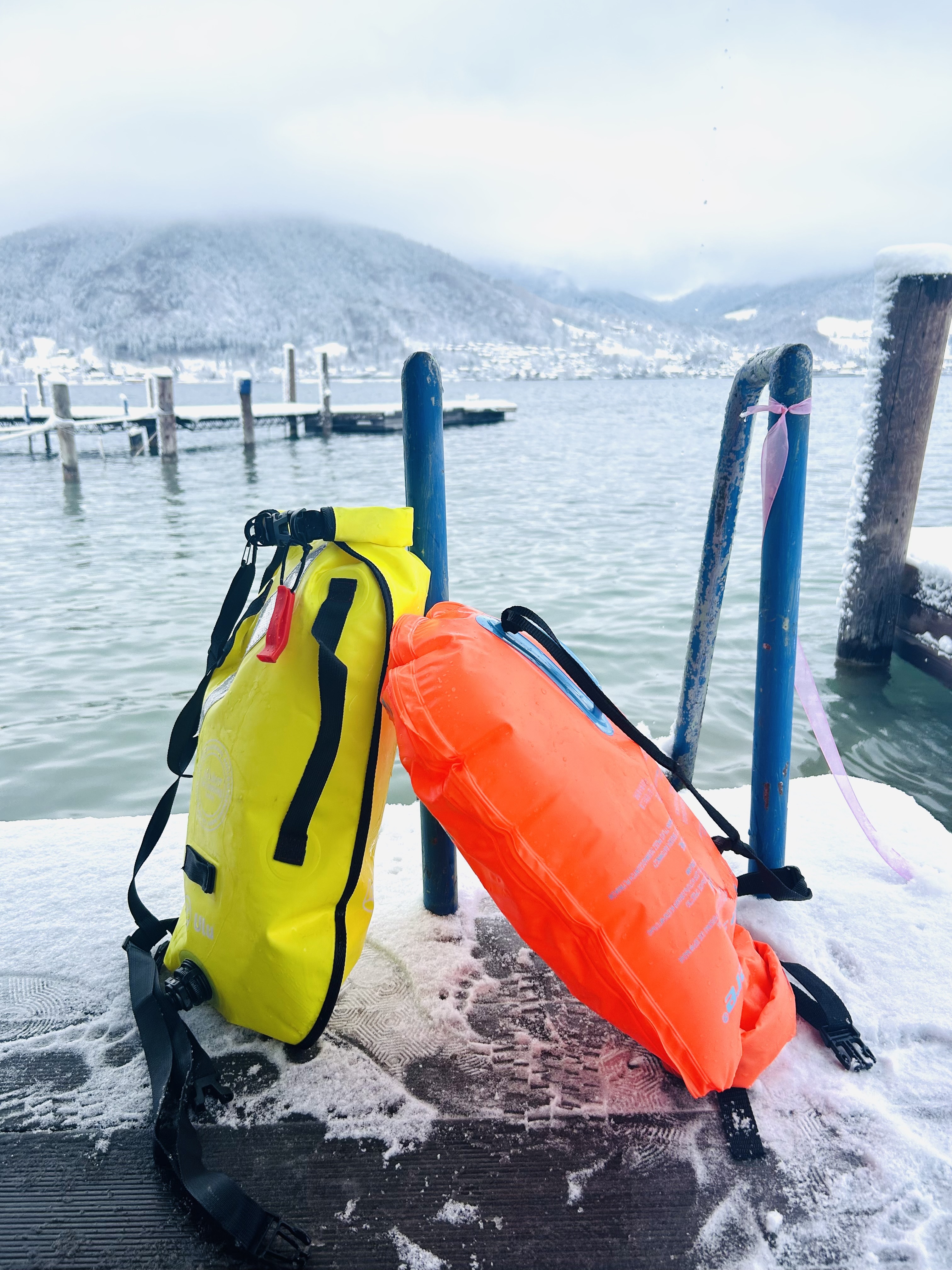 Hotel Terrassenhof: Eisbaden im Tegernsee