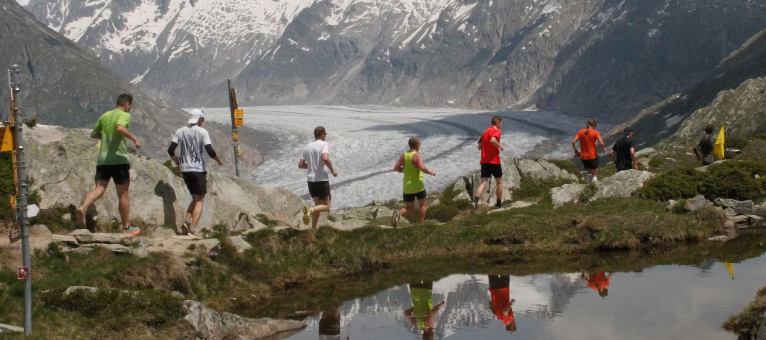 Keyvisual Aletsch Halbmarathon 2026