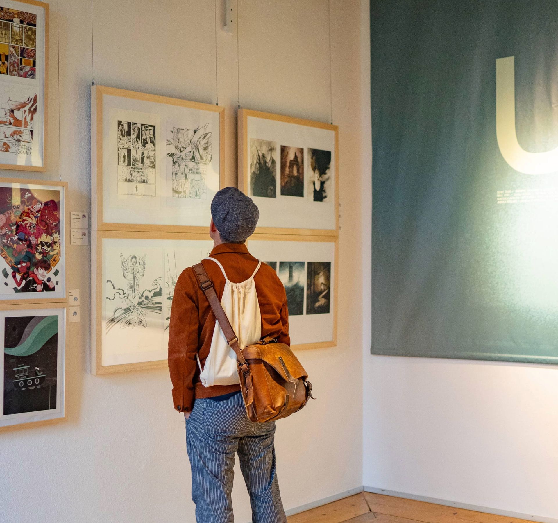 Innovacomix Lugano: Eine dynamische Szene, die Technologie, Kreativität und Innovation in einem modernen, urbanen Umfeld vereint.