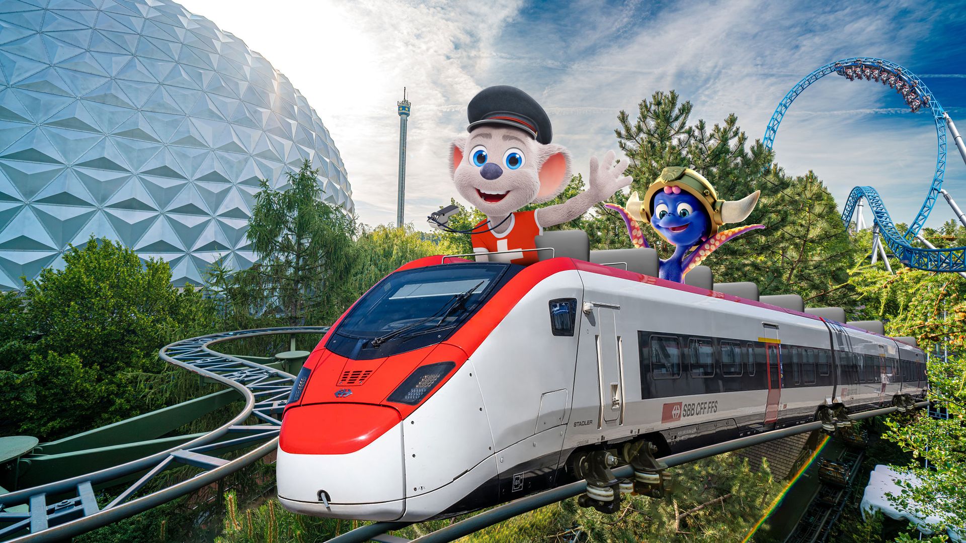 RailCoaster train