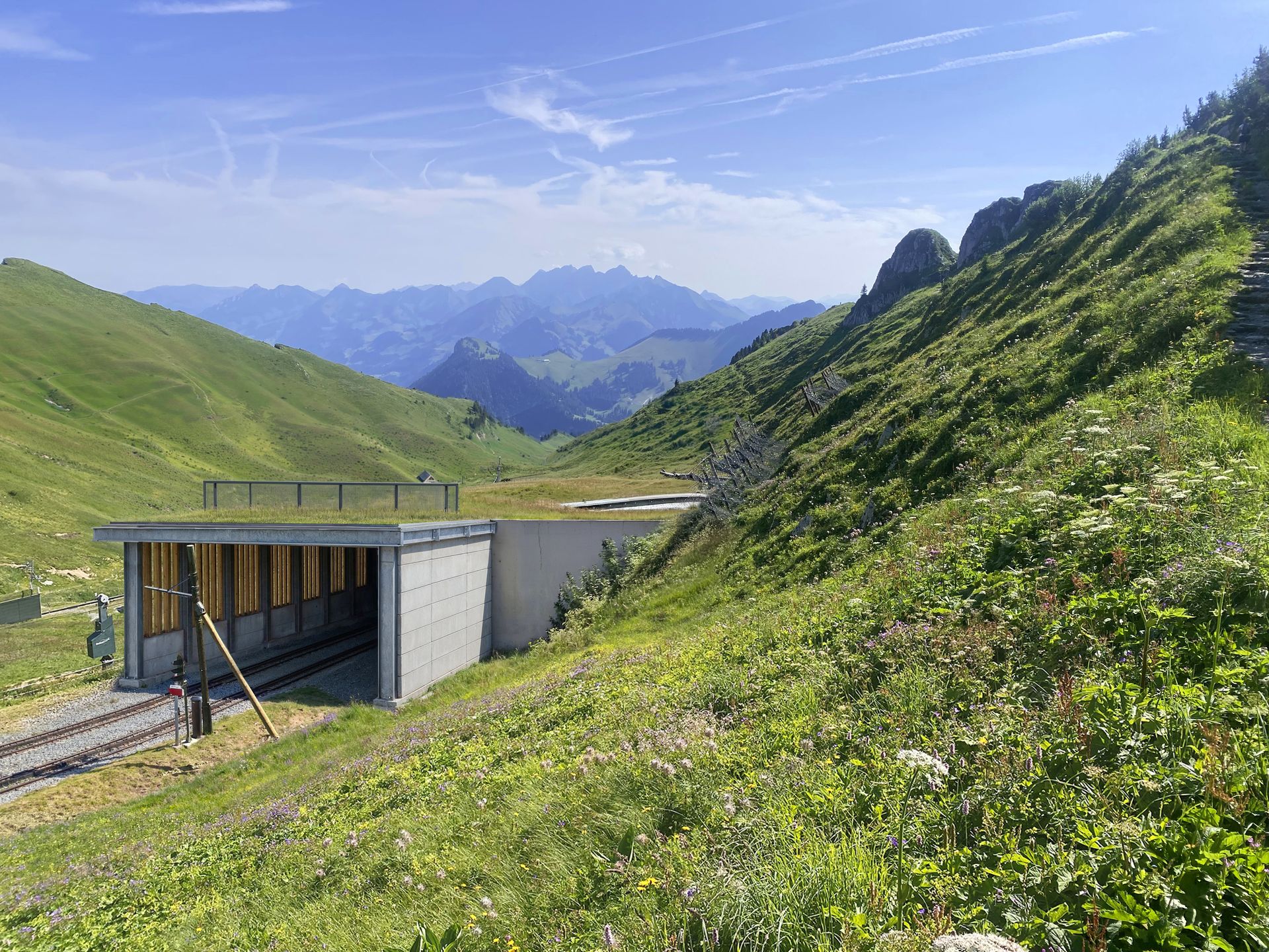 Sous-station des Rochers de Naye