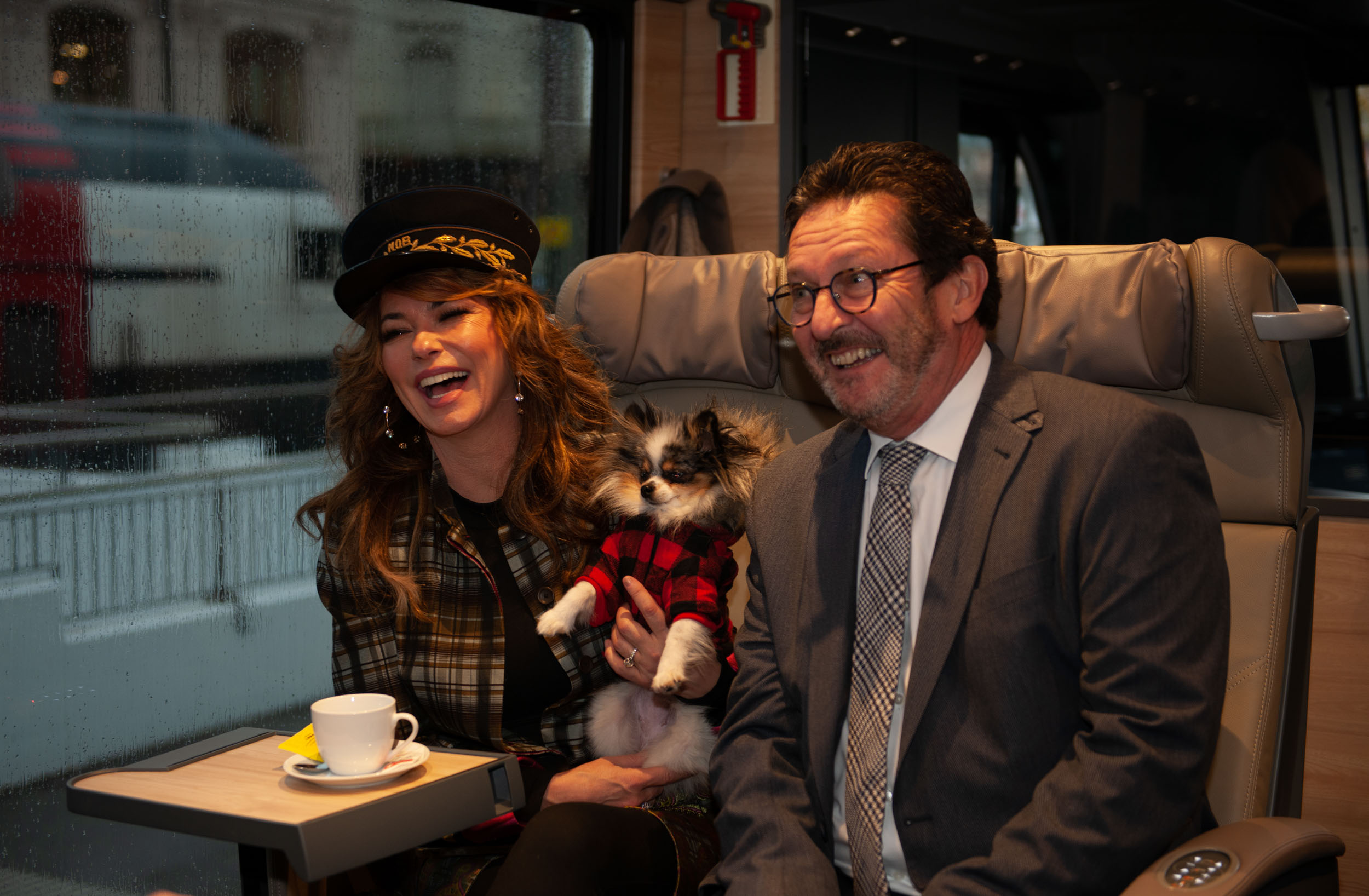 Shania Twain et Georges Oberson