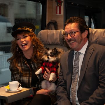 Shania Twain et Georges Oberson