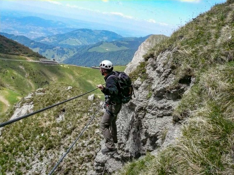 Via Ferrata Rochers-de-Naye 002