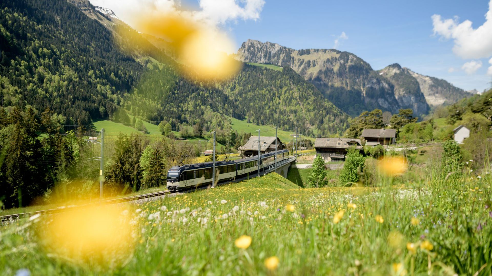 GoldenPass Panoramic near Rossinière