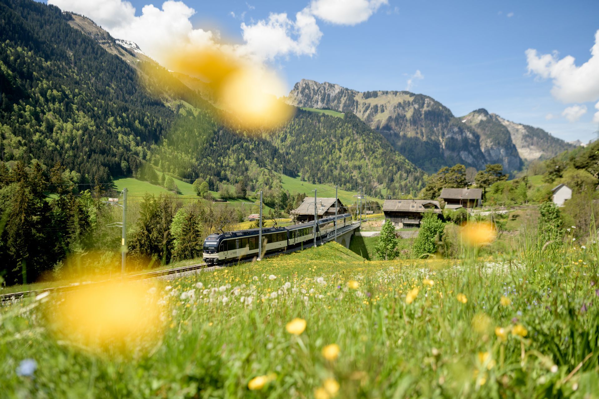 GoldenPass Panoramic near Rossinière