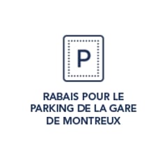 Rabais pour le Parking de la gare de Montreux
