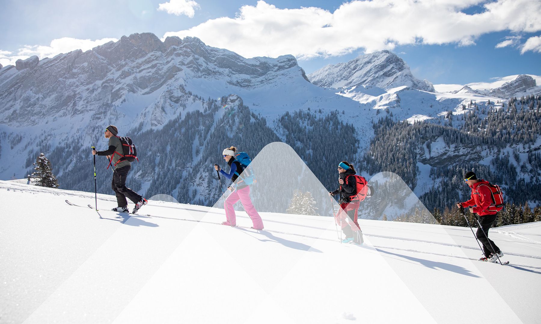 Ski Touring Les Gets, Explore without lifts