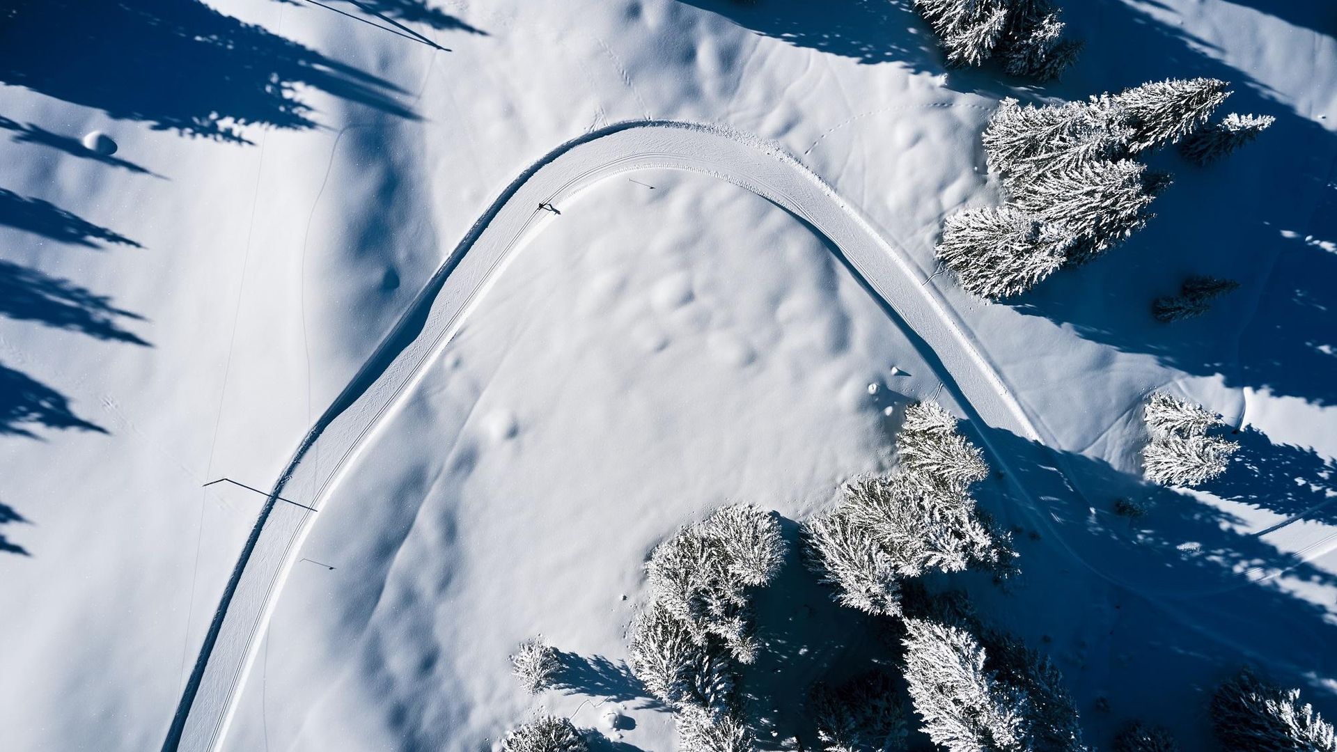 Les Mosses - Ski de fond Pra Cornet - winter - Visualps Matthias Lehmann