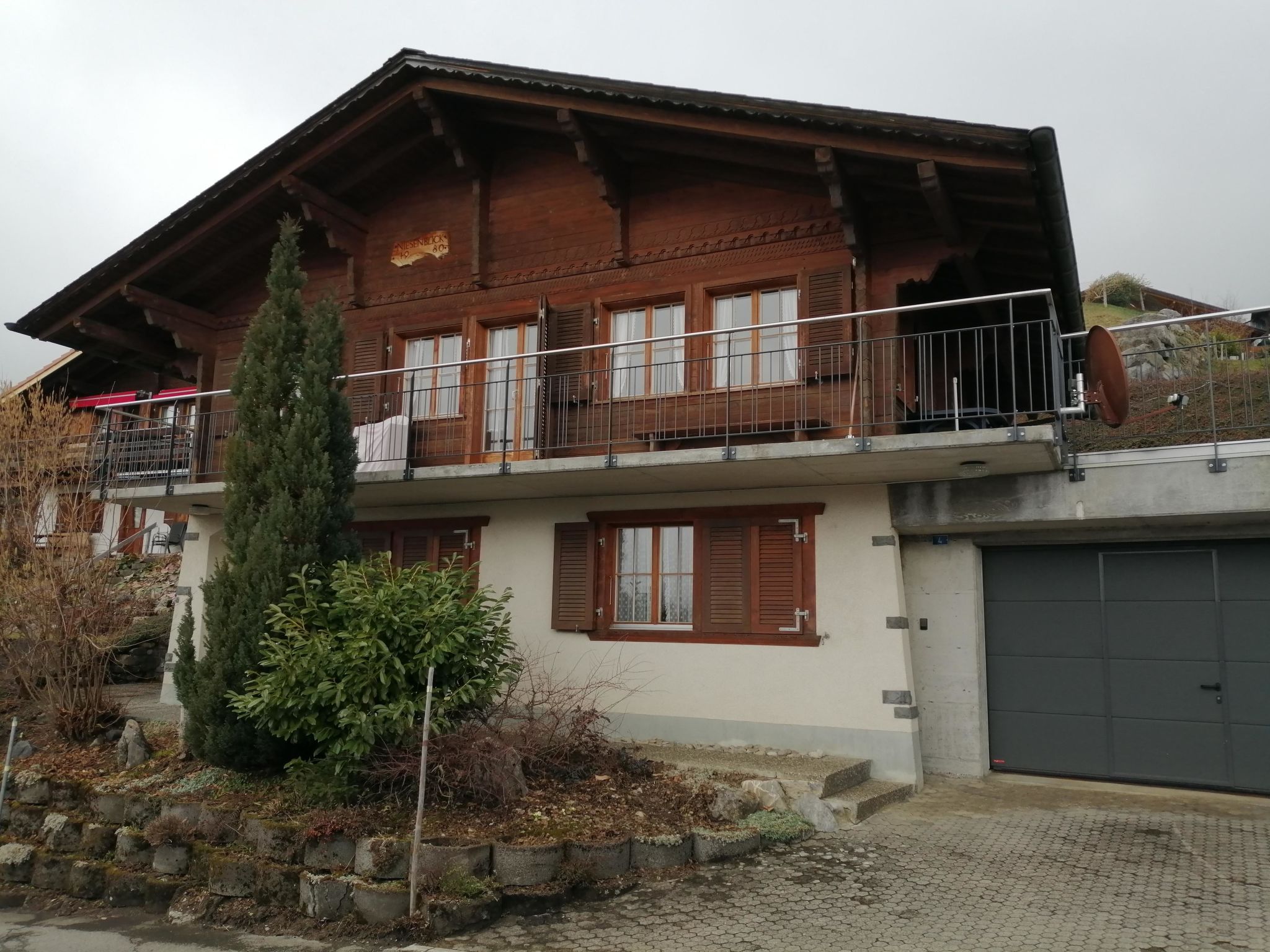 interhome-Chalet Niesenblick Appartement/Fewo, Bad, WC, 2 Schlafräume 3-Zimmerwohnung