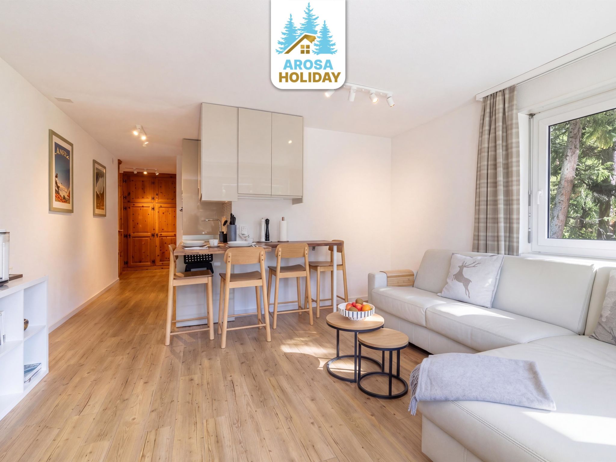 interhome-Casa Irmella 40 by Arosa Holiday Appartement/Fewo, Bad, WC, 4-Bettwohnung