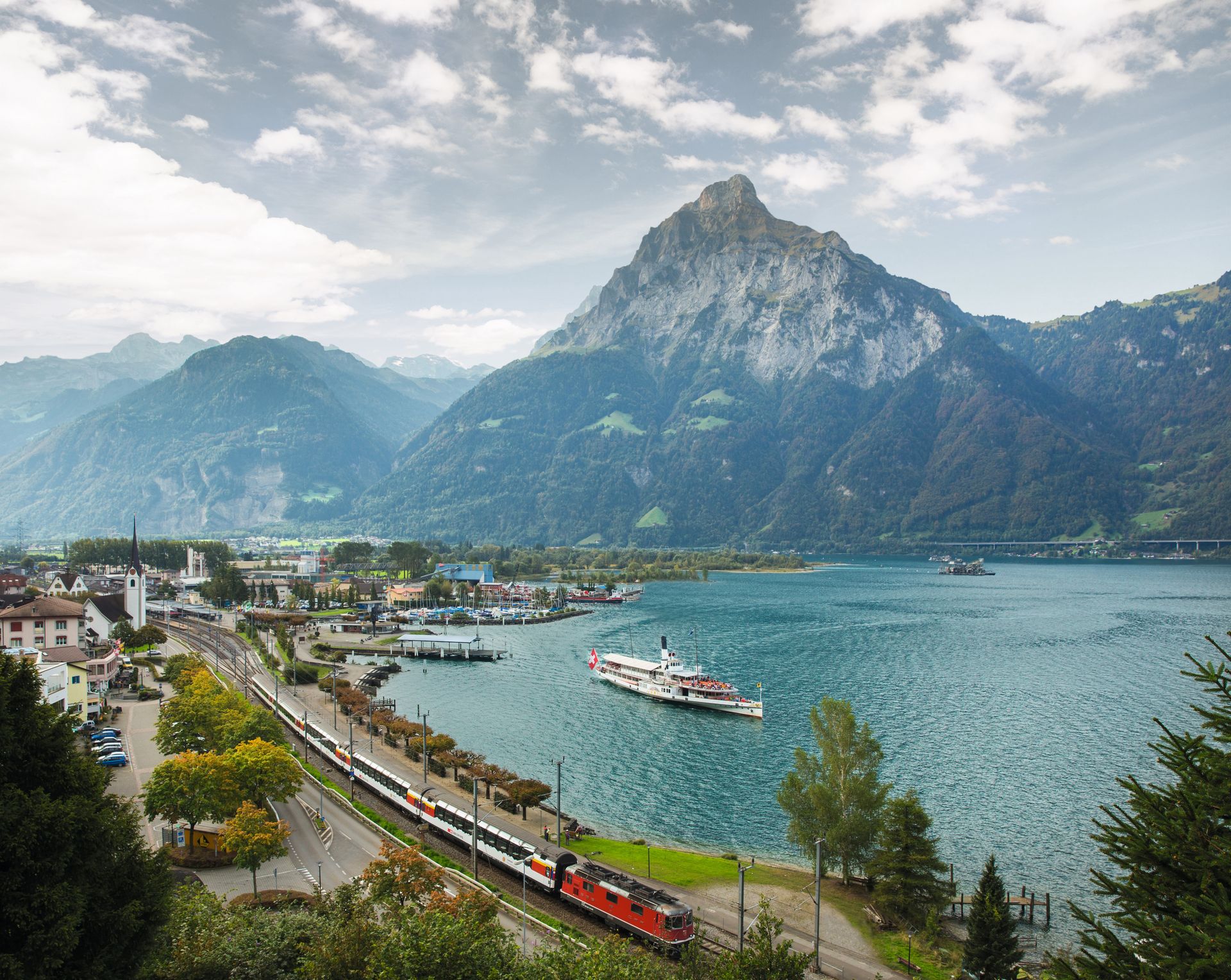 Gotthard Panorama Express Flüelen