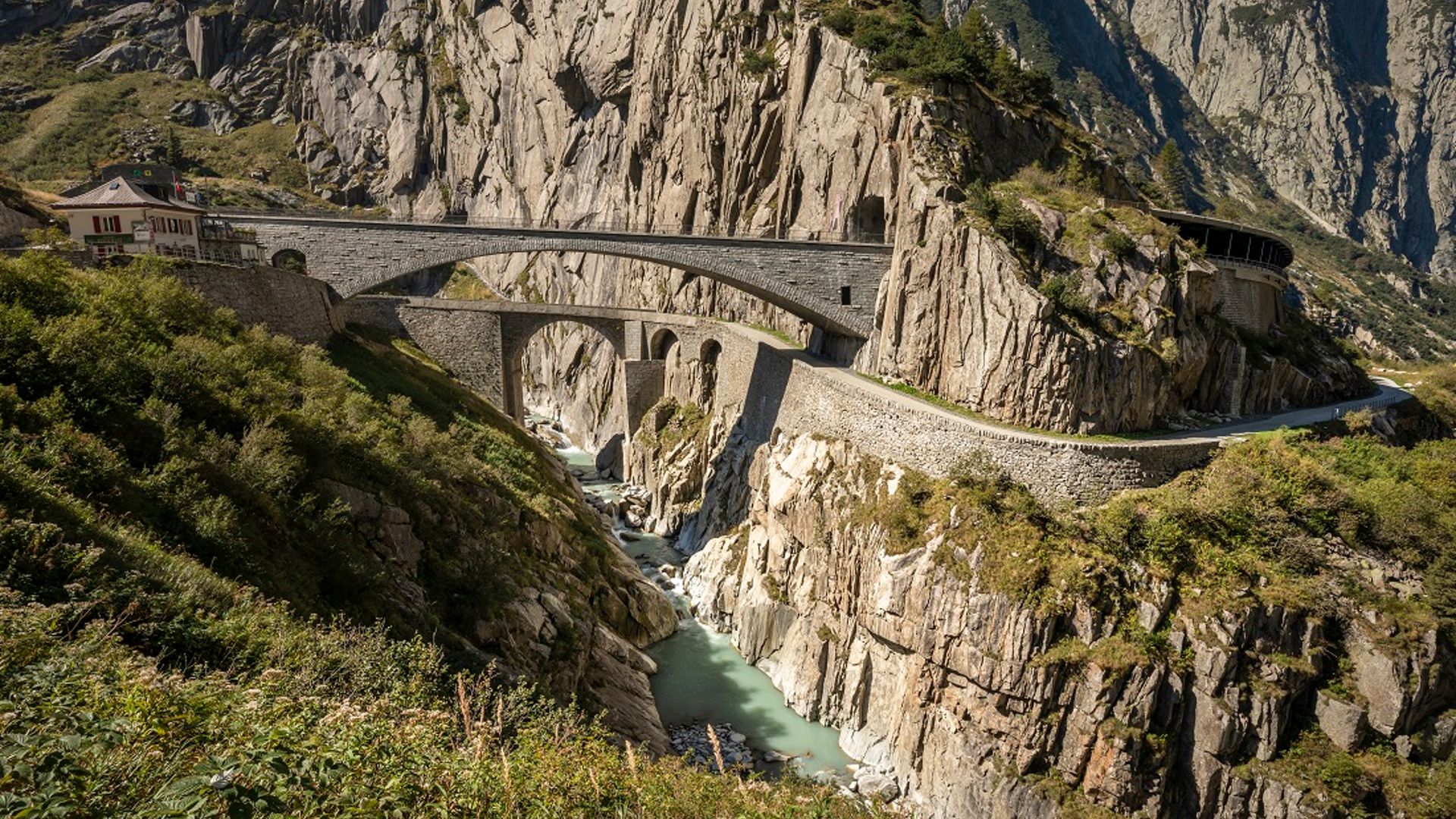 Teufelsbrücke Schöllenen