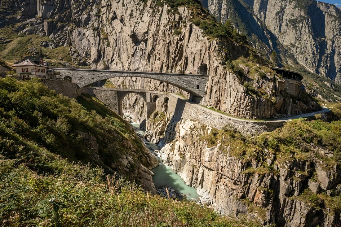 Teufelsbrücke Schöllenen