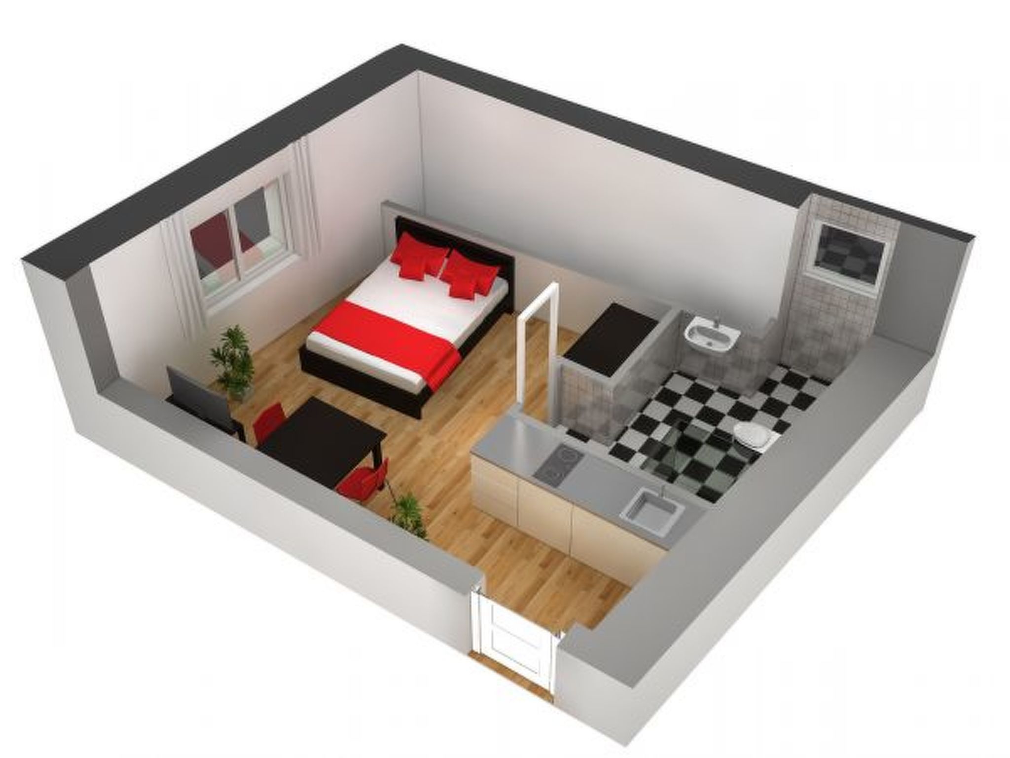 interhome-LU Pluto lll - Old Town HITrental Apartment