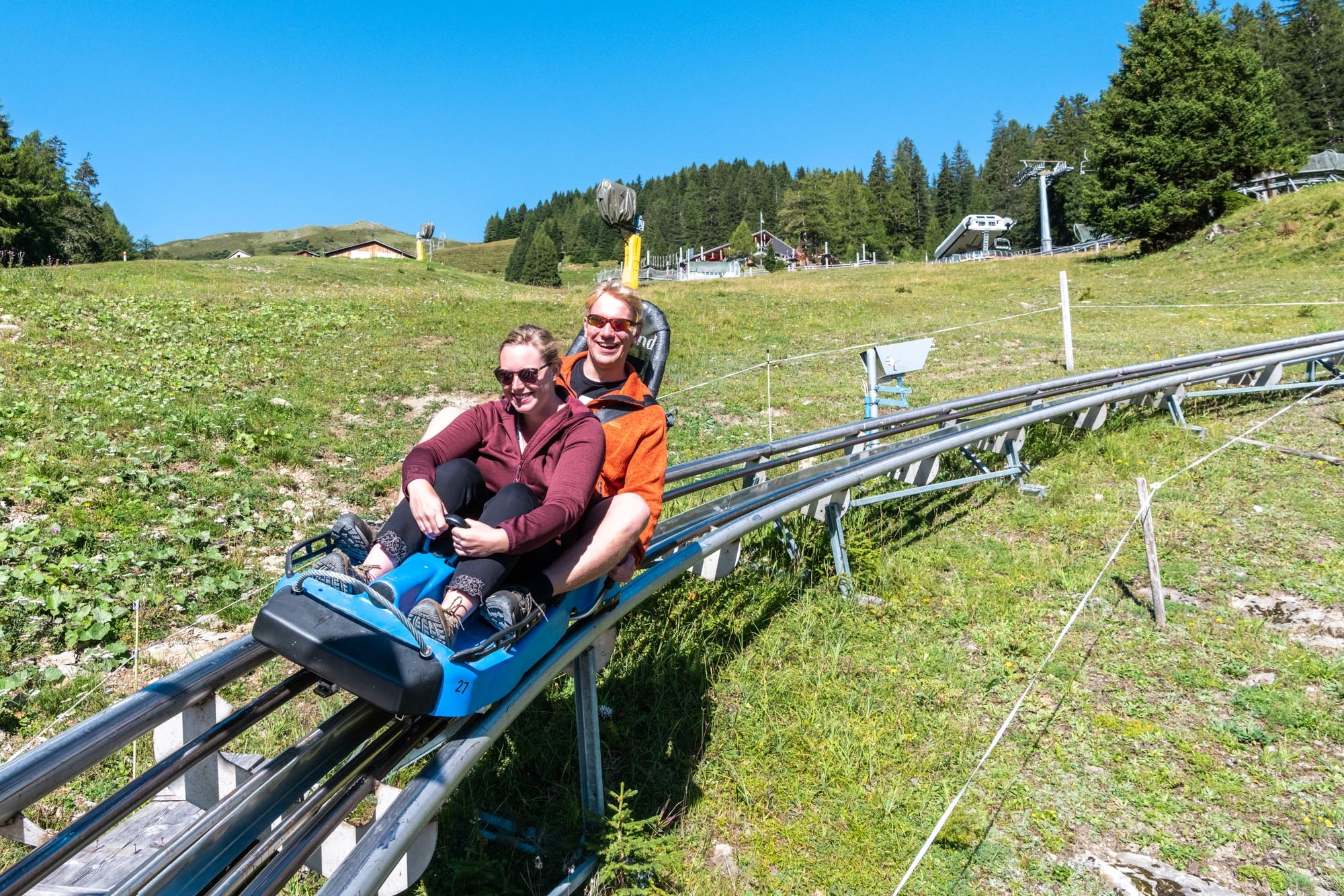 Rodelbahn Padaschier