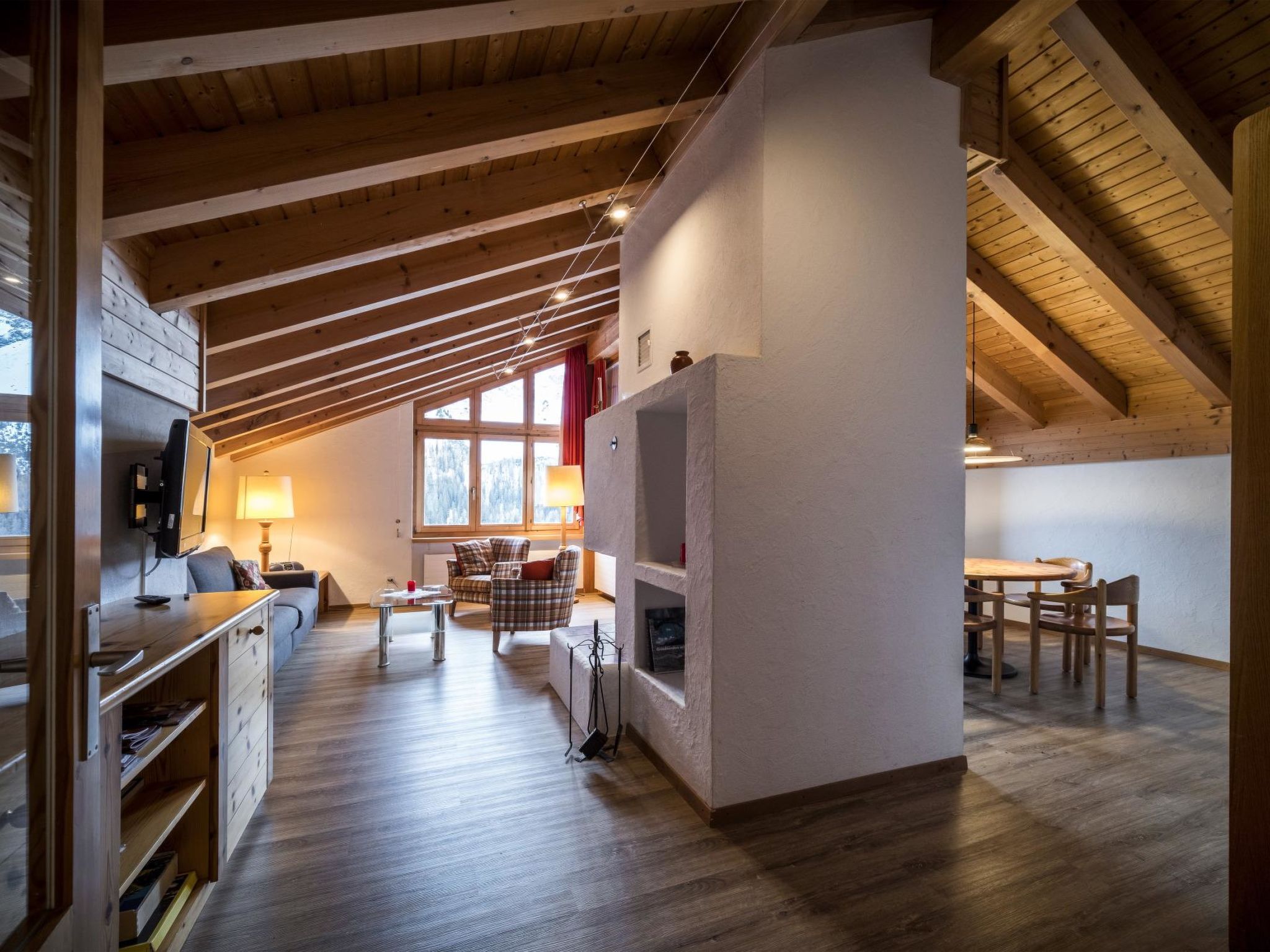 interhome-Tschuggenweg 14 Appartement/Fewo, Bad, WC, 5-Bettwohnung 5-Bettwohnung
