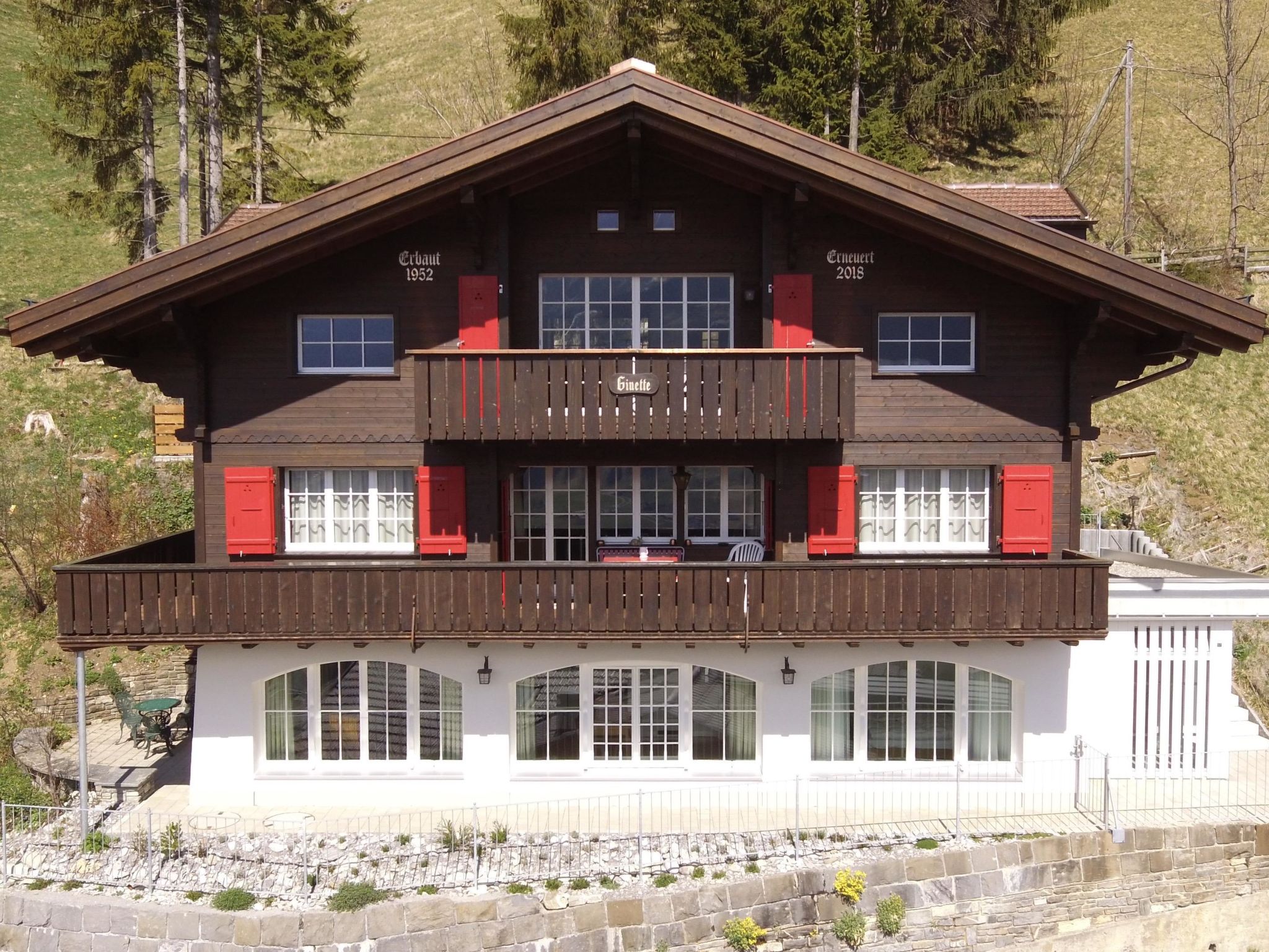 interhome-Chalet Ginette Appartement/Fewo, Bad, WC, 2 Schlafräume