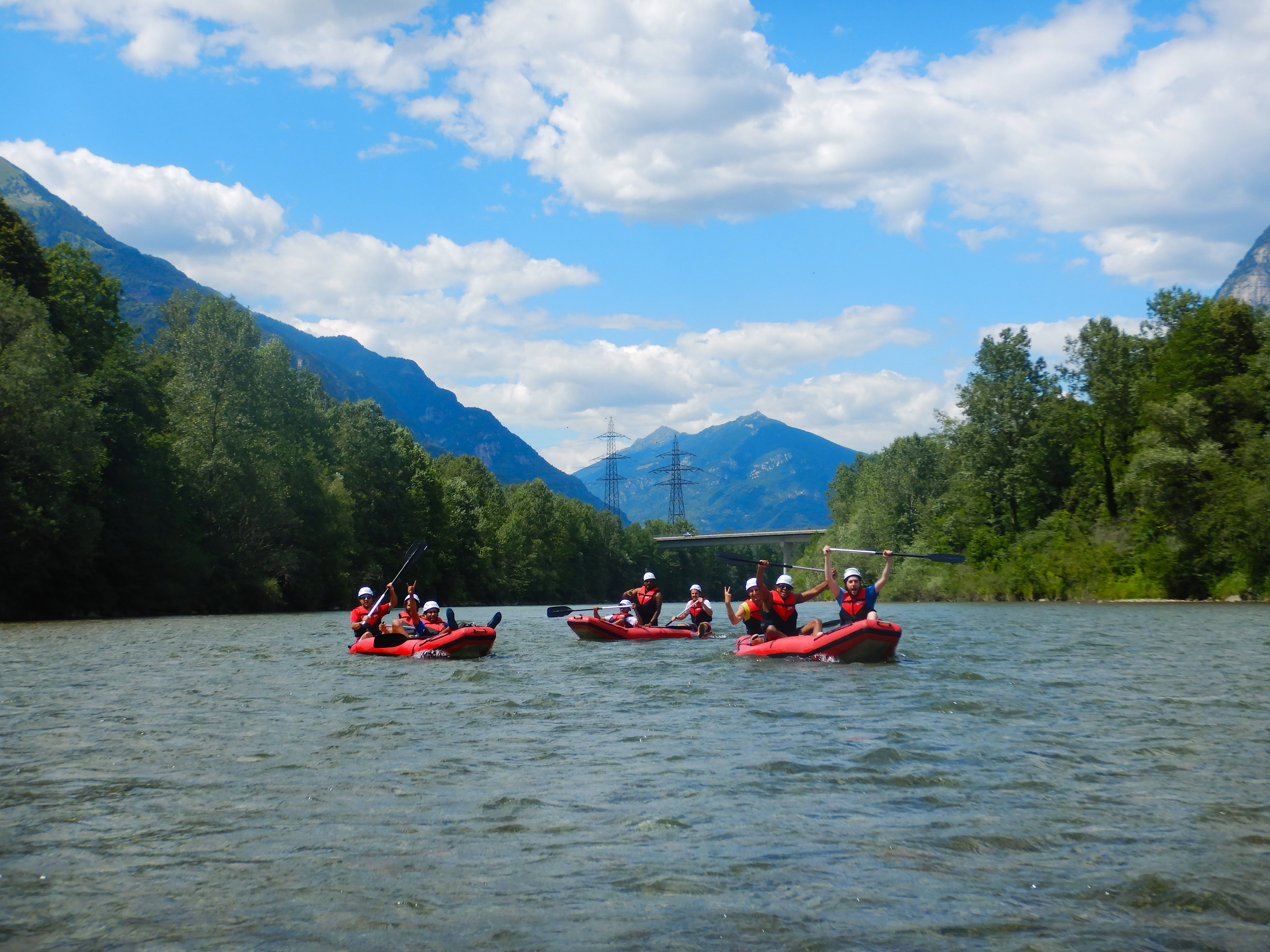 mys-Kanu Tour auf dem Fiume Ticino-purelements CH Sagl (Canyoning) - fun-rafting