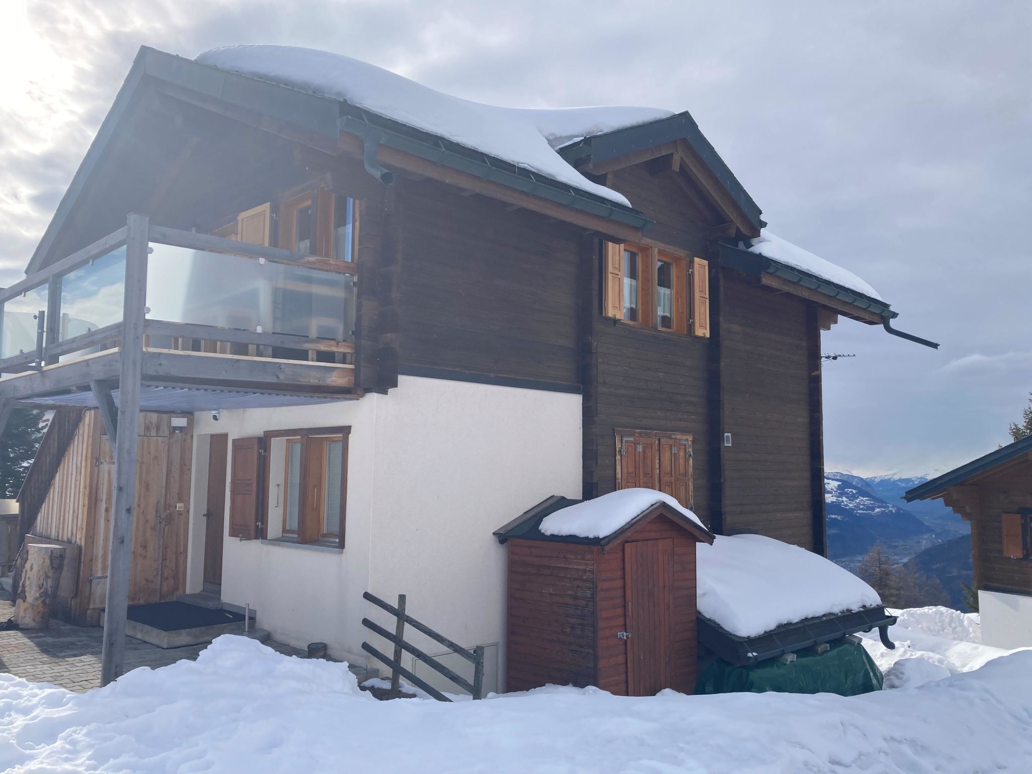 interhome-Chalet Sonne Appartement/Fewo, Dusche, WC 2-Zimmerwohnung, Dusche, WC