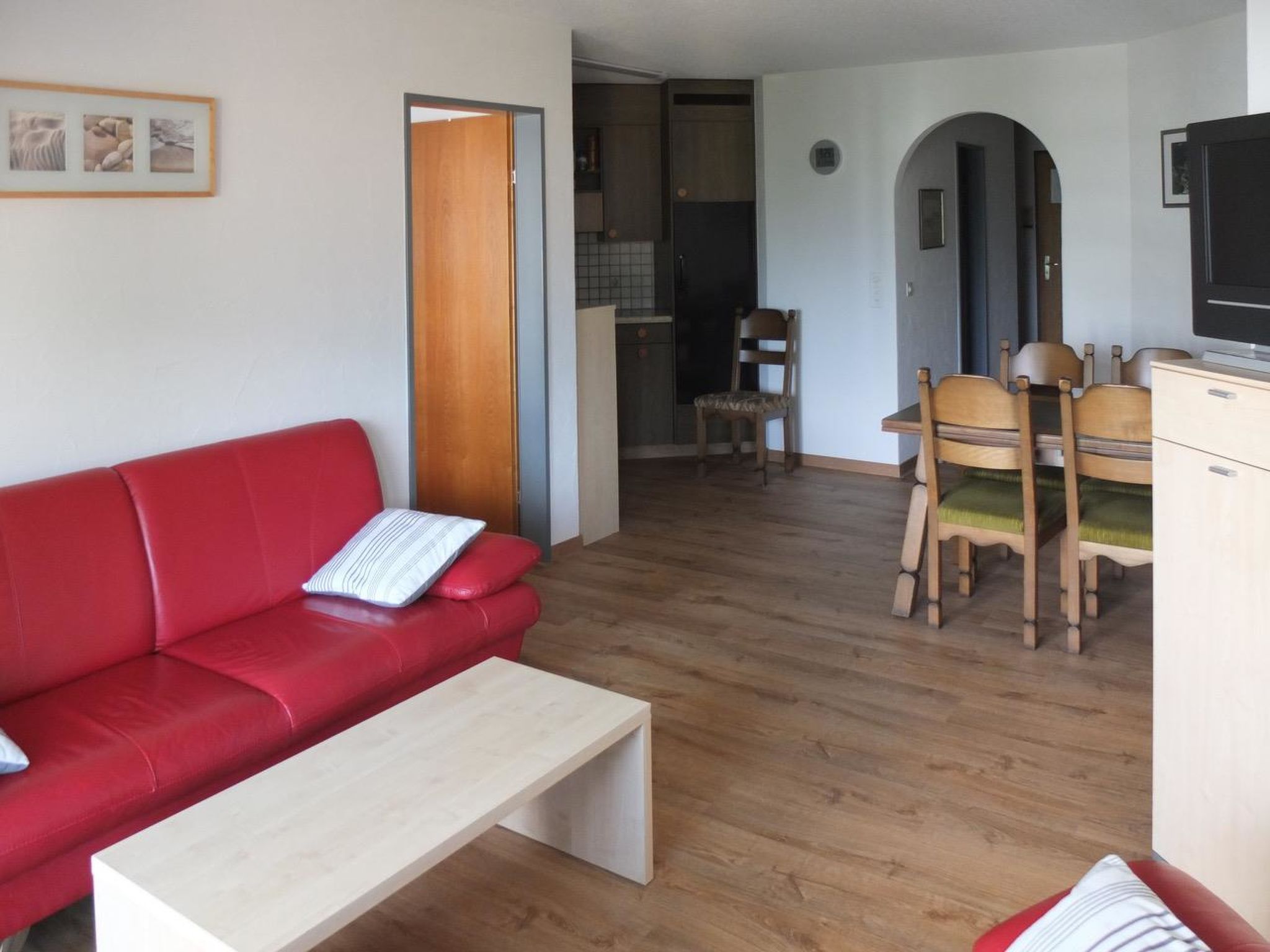 interhome-Bergblick 35 Appartement/Fewo, Dusche oder Bad, WC 2½-Zimmerwohnung