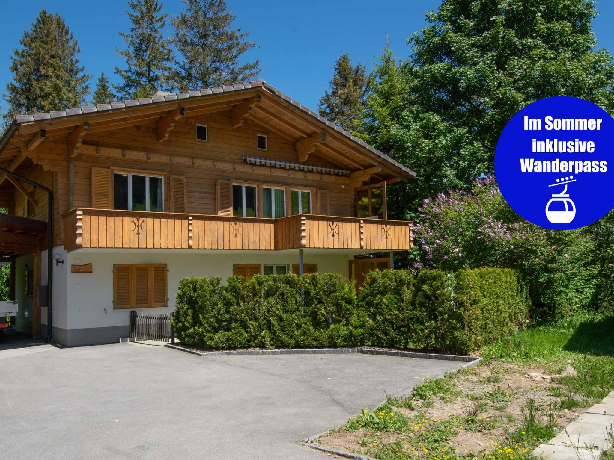 interhome-Chalet Apollo Appartement/Fewo, Dusche, WC, 3 Schlafräume 4-Zimmerwohnung