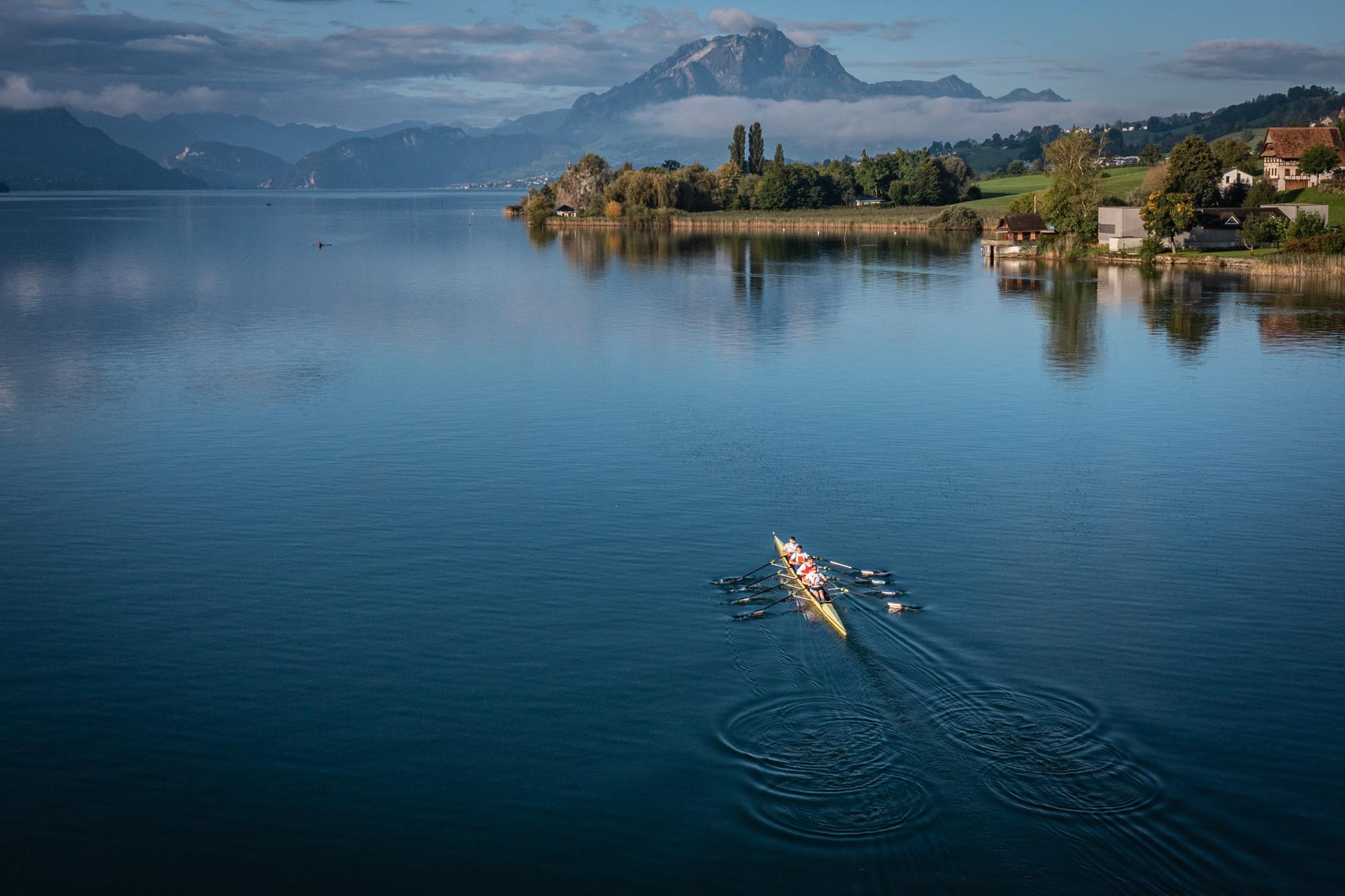 Rudern auf dem Vierwaldstättersee