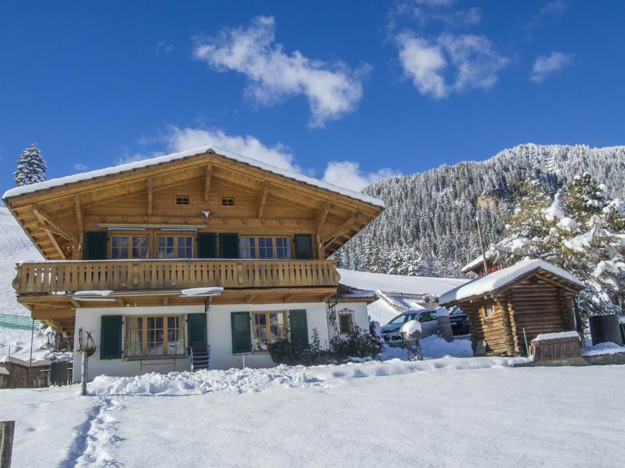 interhome-Chalet Zwirbeli Appartement/Fewo, Dusche, WC, 1 Schlafraum 2-Zimmerwohnung
