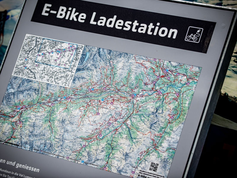 E-Bike Ladestation Rufalipark, Obersaxen