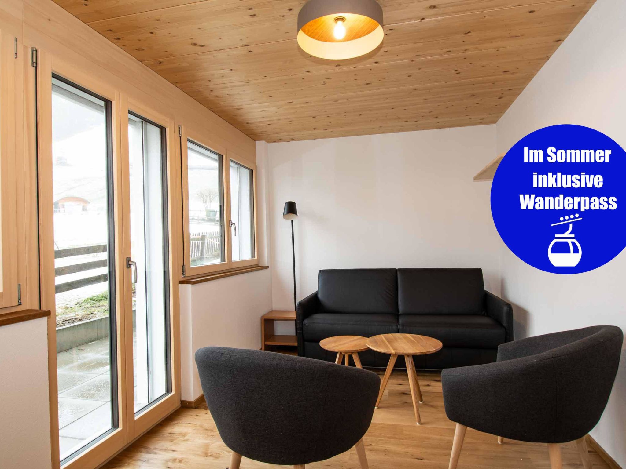 interhome-Chalet Sonne Appartement/Fewo, Dusche, WC, 2 Schlafräume 3-Zimmerwohnung