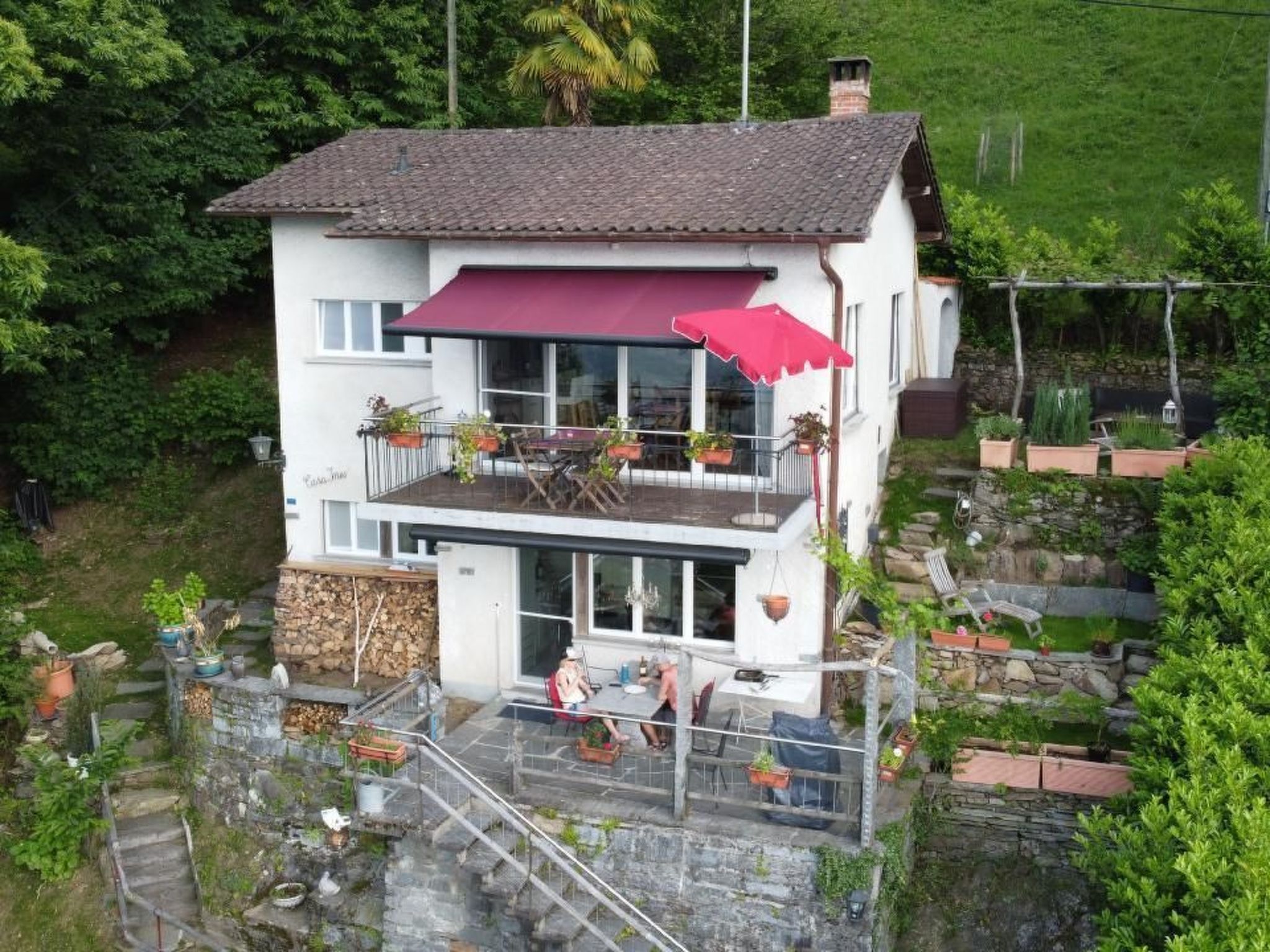 interhome-Casa Ines - 1 1/2 Zimmer Whg Terrasse mit Seesic