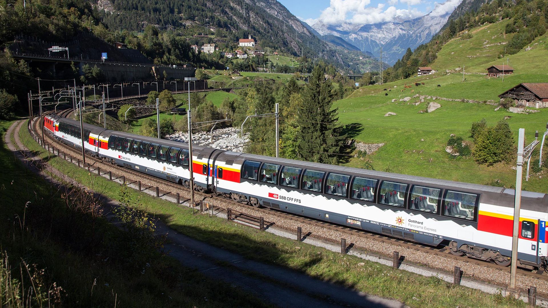 Gotthard Panorama Express in Wassen