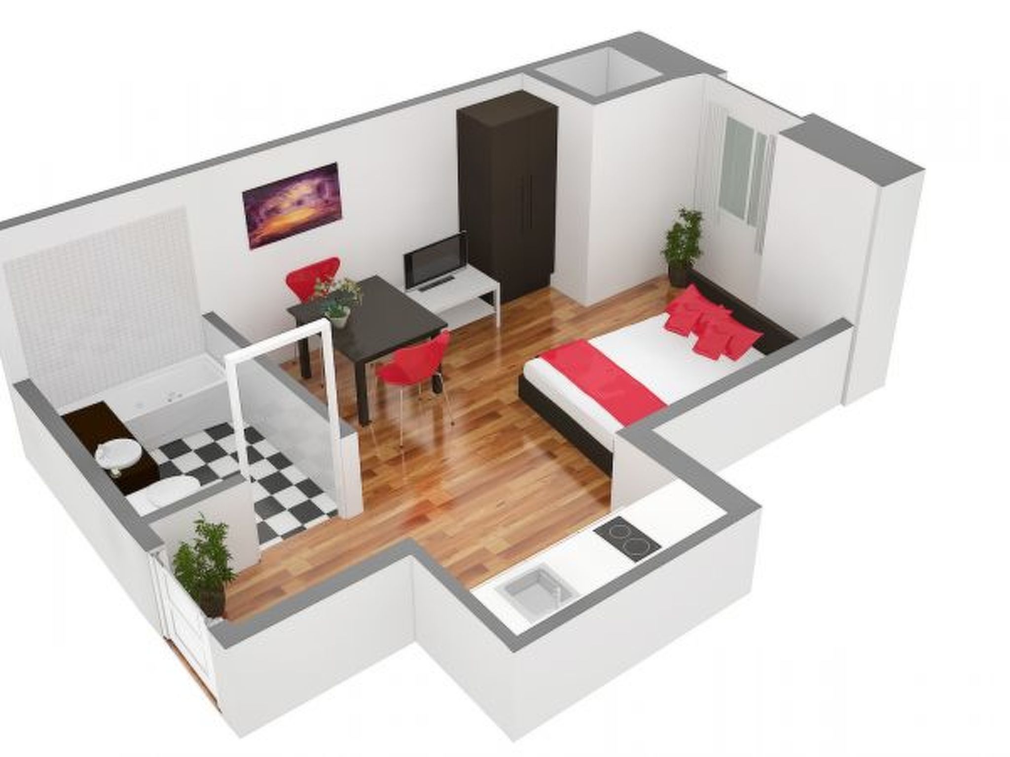 interhome-LU Pluto lV - Old Town HITrental Apartment