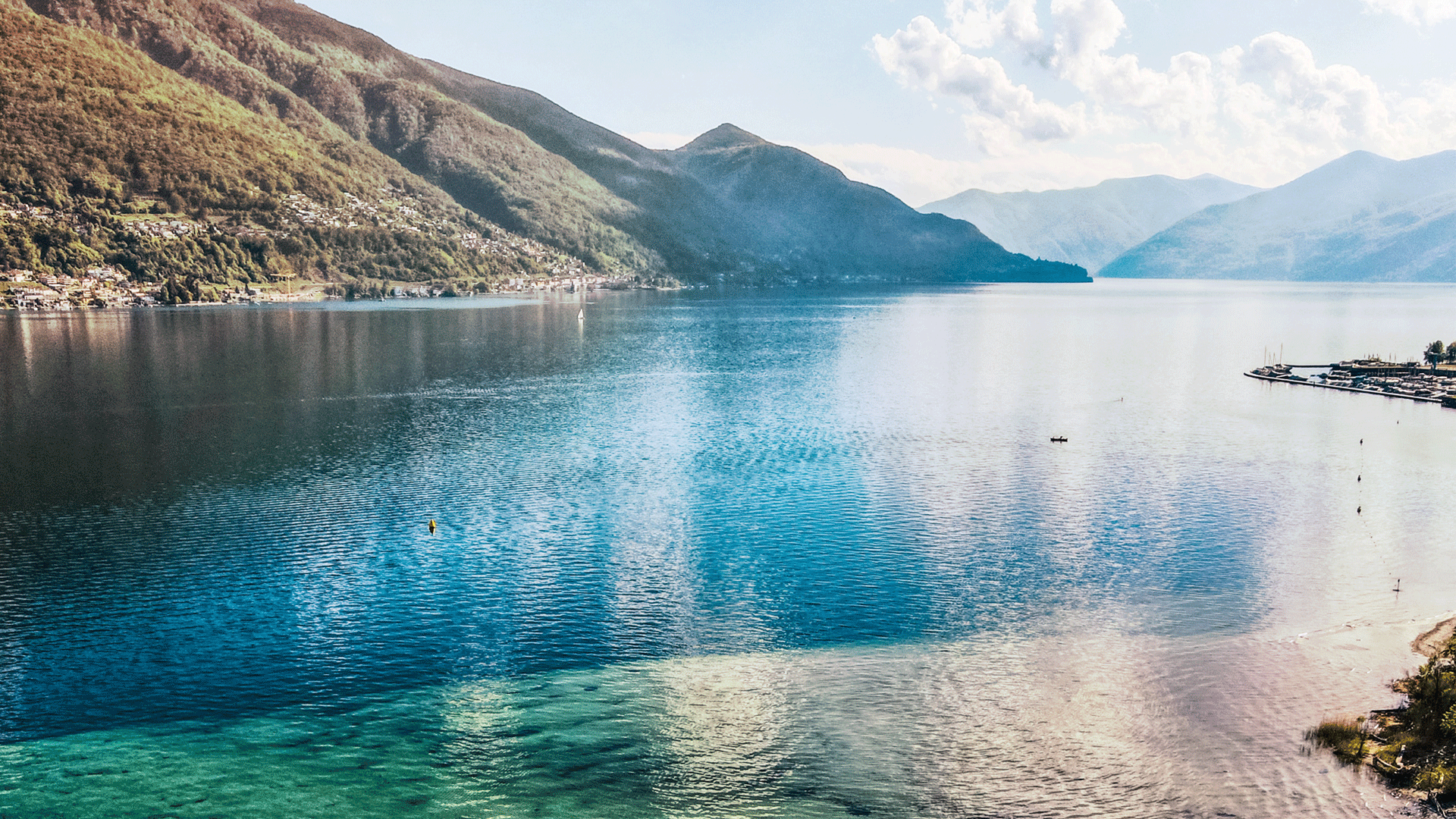 Sicht auf den Lago Maggiore