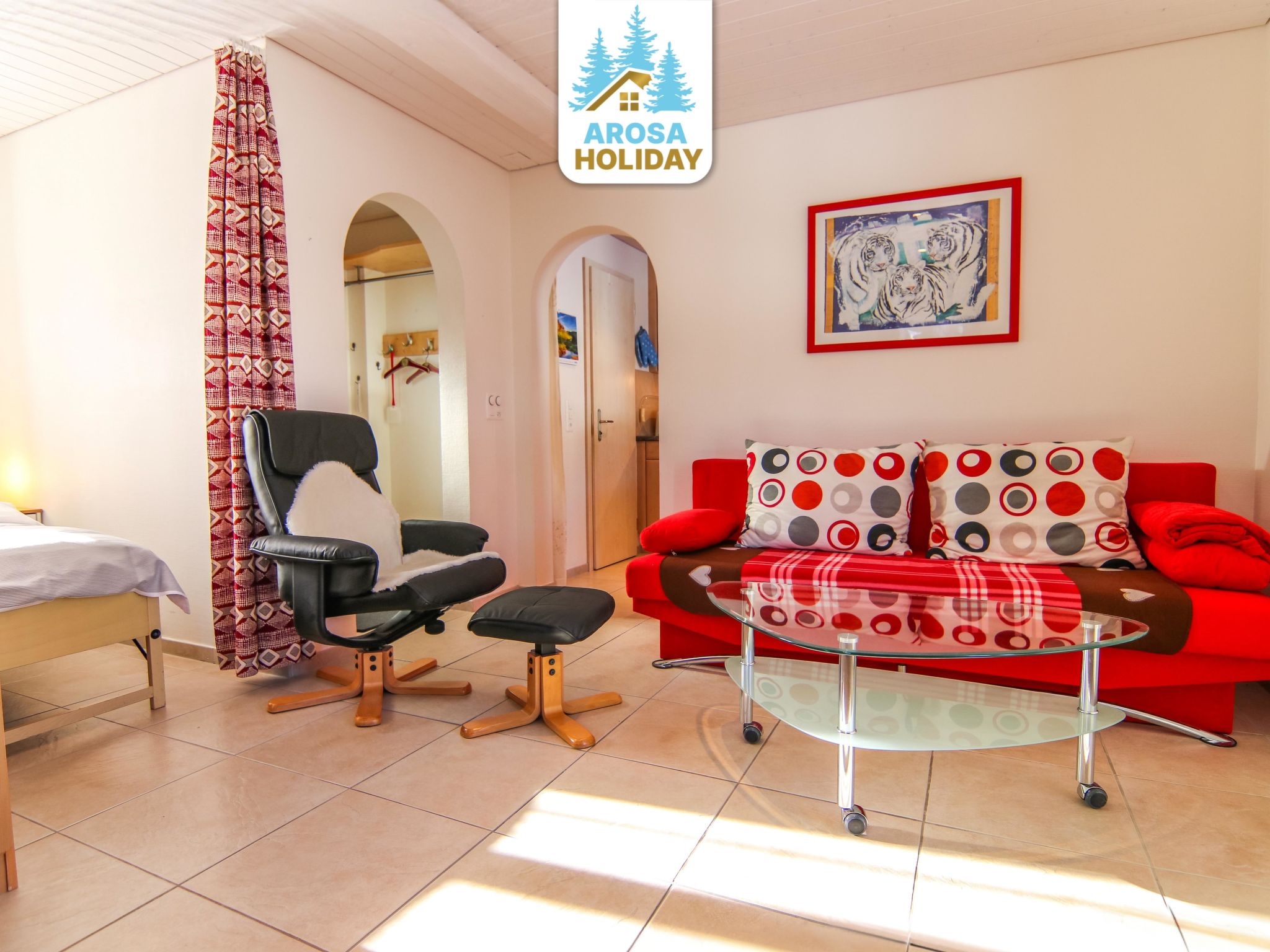 interhome-Paultina by Arosa Holiday Appartement/Fewo, Dusche, WC, 3-Bettwohnung