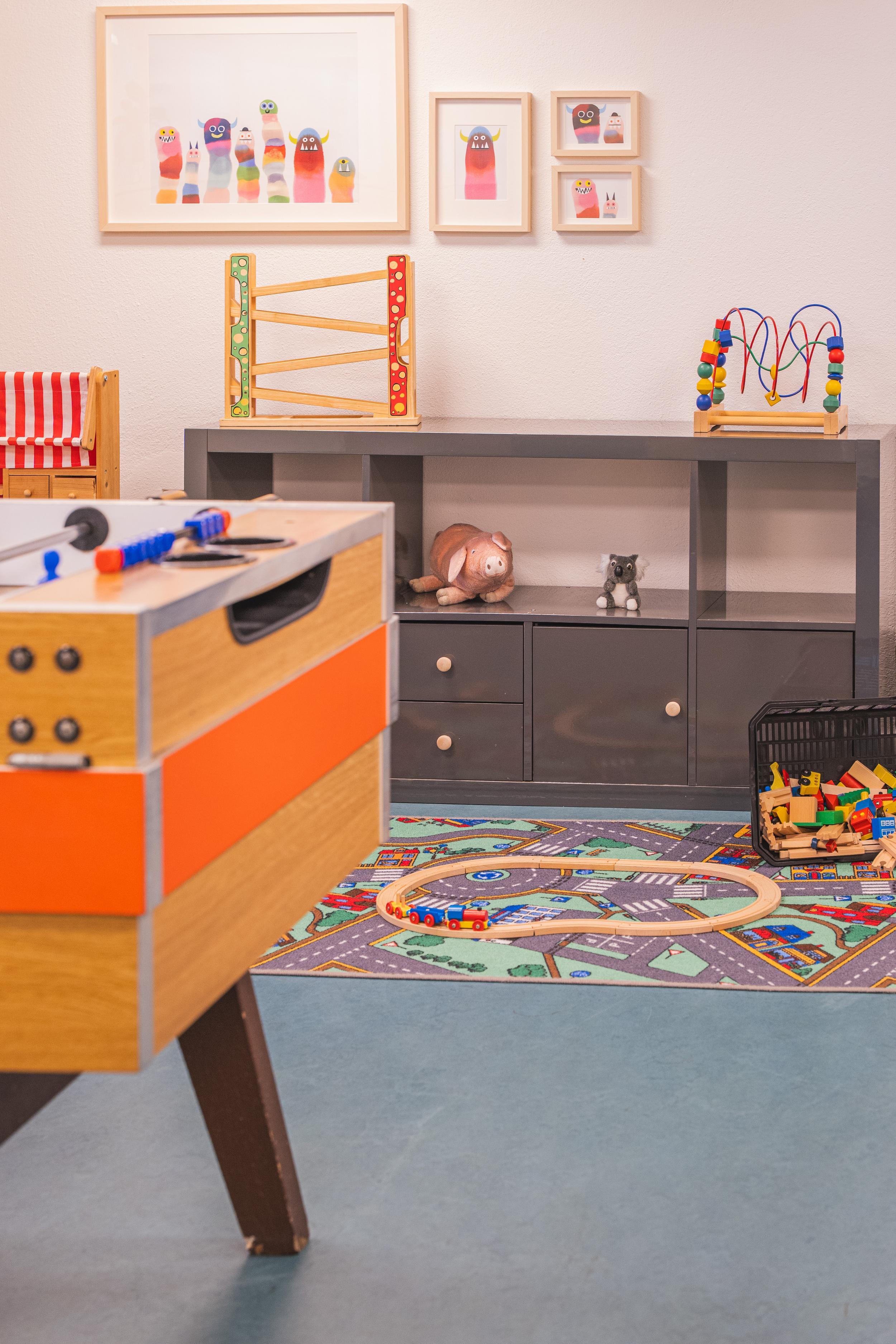 tomas-Jugendherberge St.Gallen - Spielzimmer