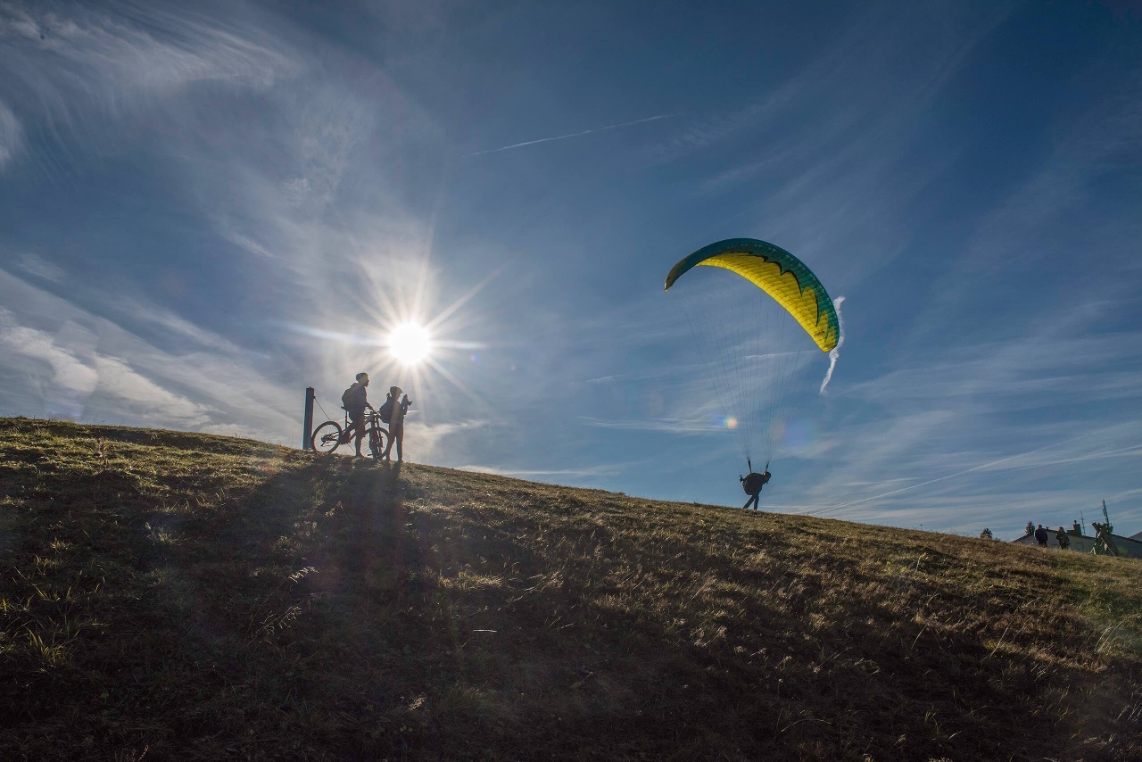 Gleitschirmfliegen Klewenalp