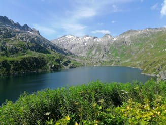 Aussicht auf den Lago di Lucendro