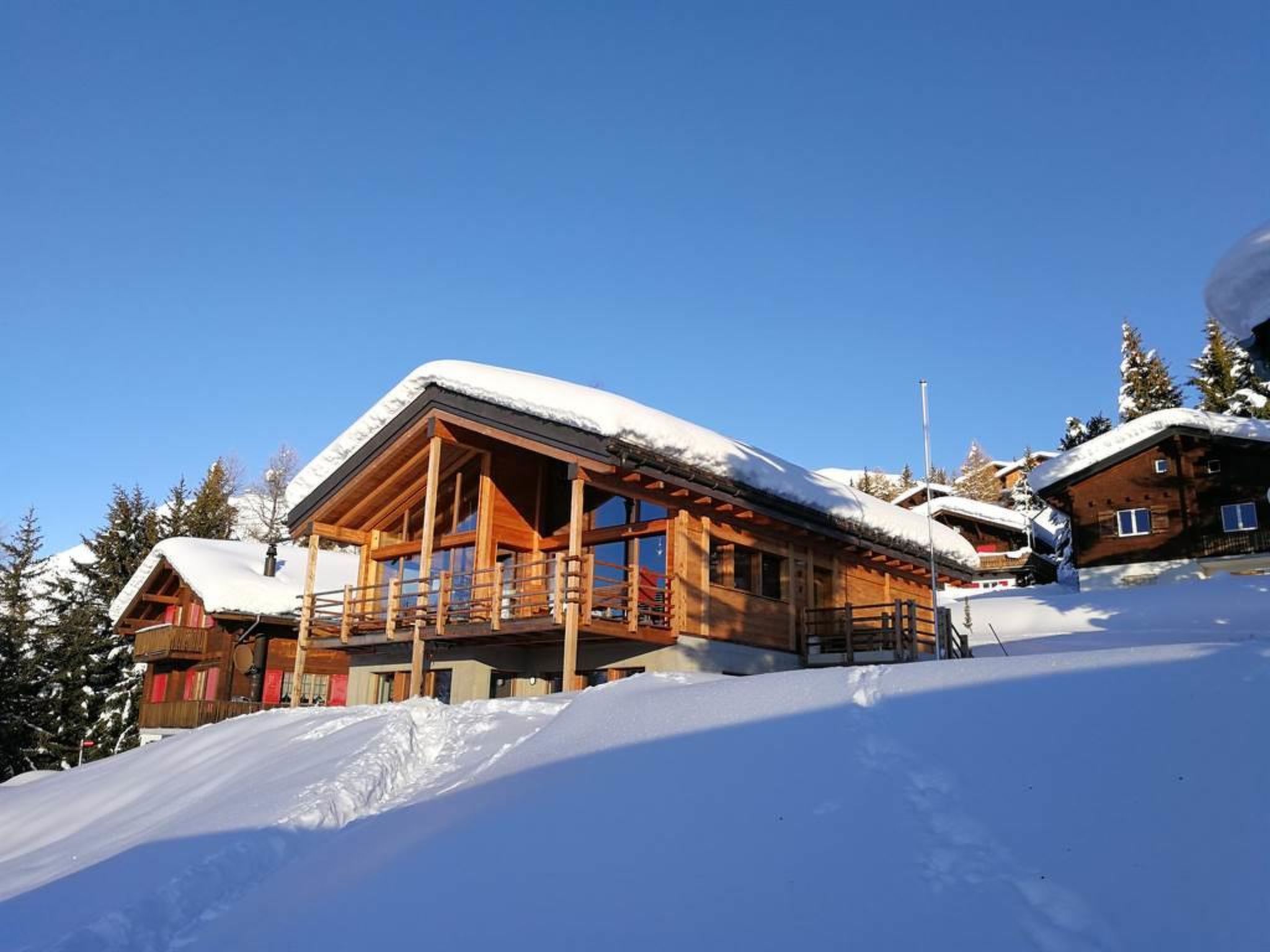 interhome-Chalet Seviann 6-Bettwohnung, Dusche, WC 6-Bettwohnung Erdgeschoss
