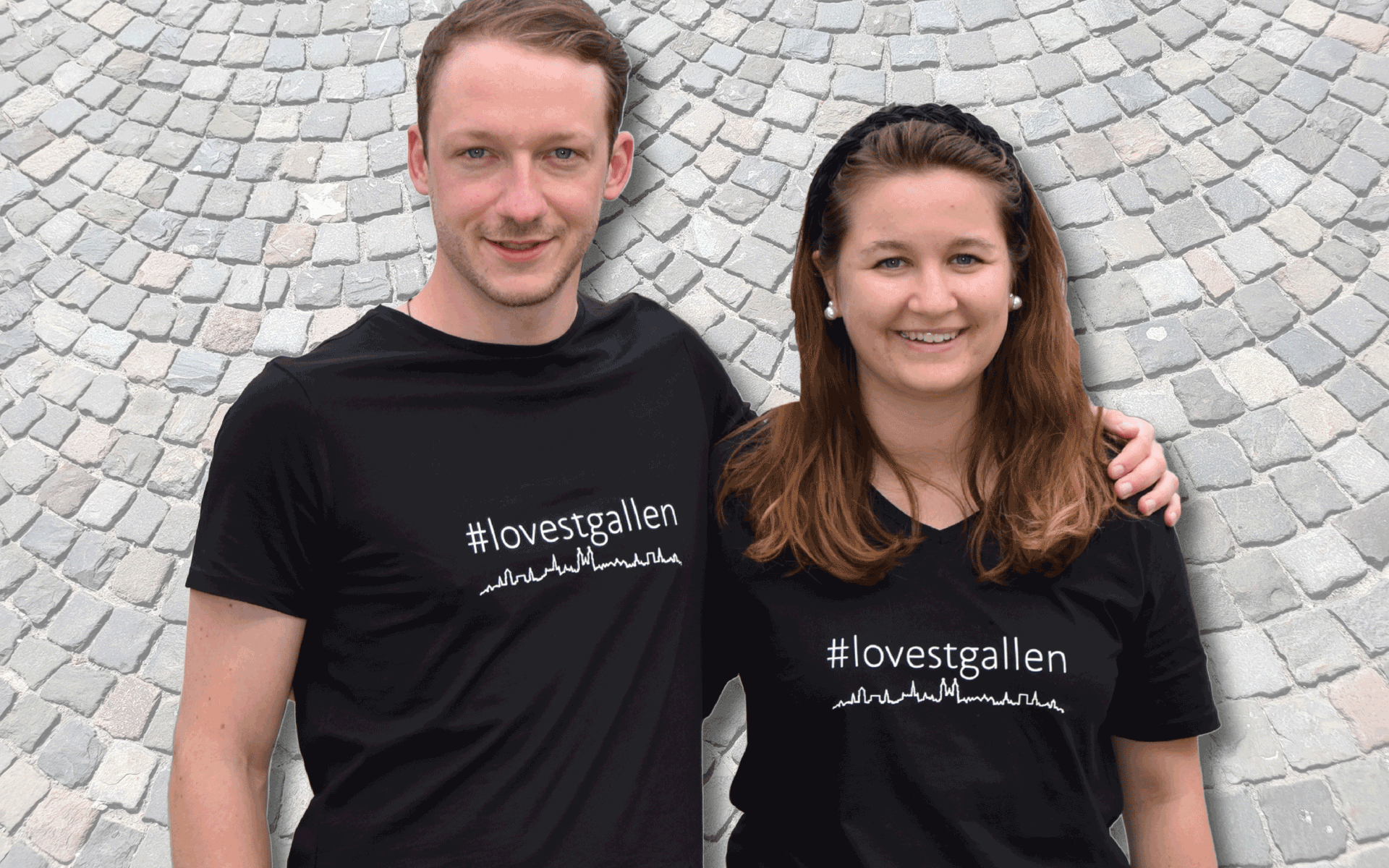 #lovestgallen: T-Shirt rundhals schwarz _07a181ab7e15a5487bc9f40b46008426
