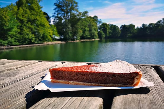 Focaccia alla cannella del Milchhüsli a Drei Weieren