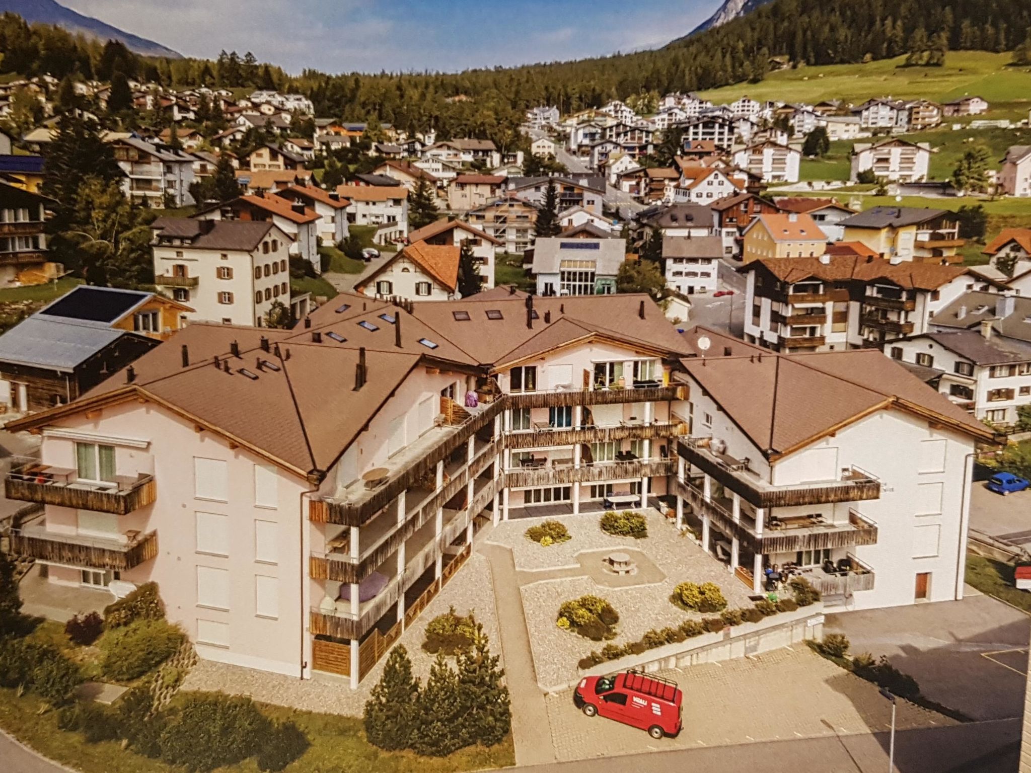 interhome-Ferienwohnung zBERG Appartement/Fewo, Dusche und Bad, WC, 3 Schlafräume