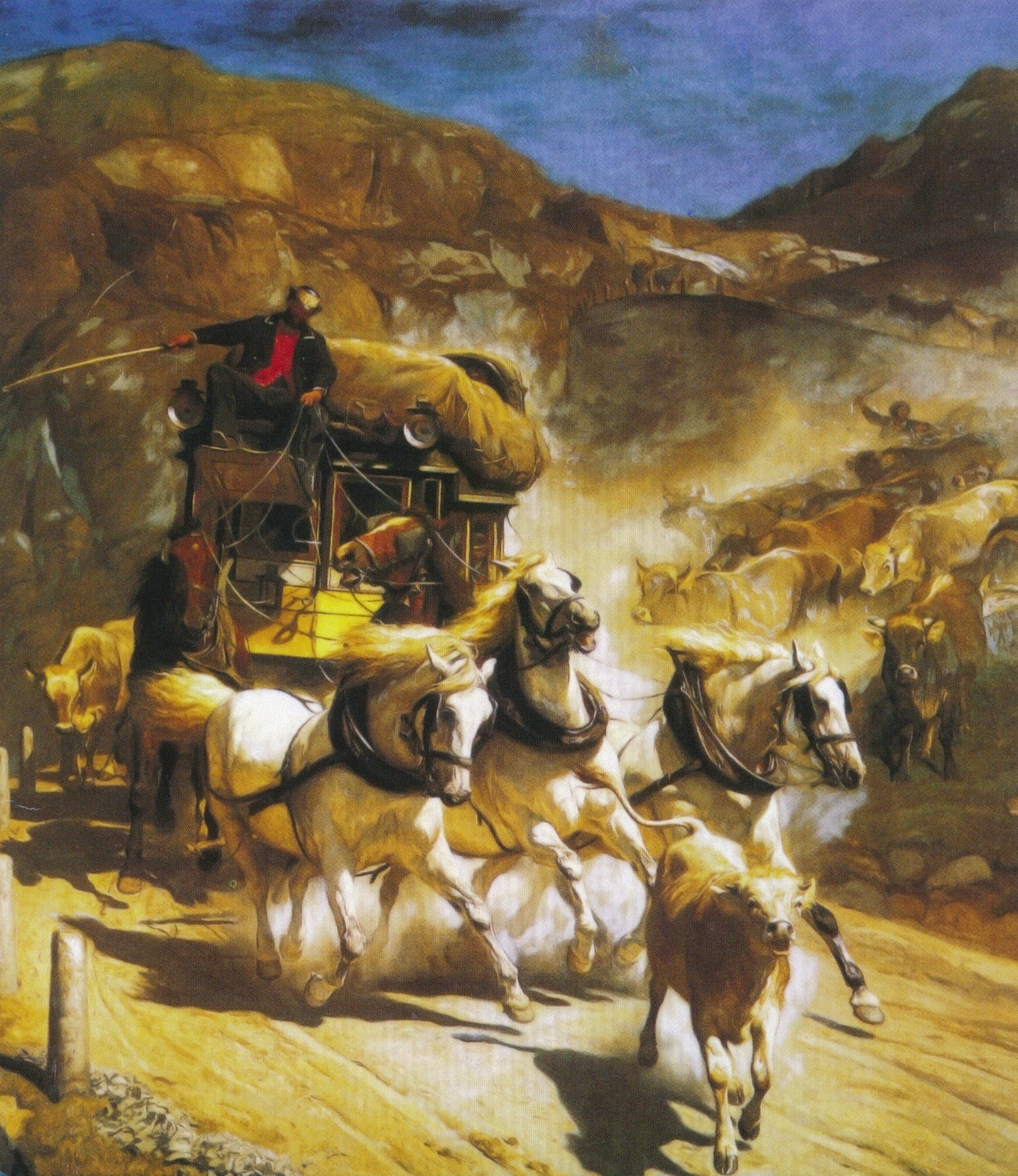 Val Tremola: Gotthard-Reisepost 1830 - 1882