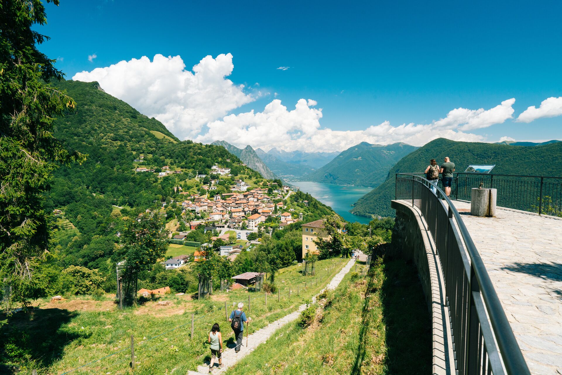 mys- Geführter Ausflug Lugano – Monte Brè-Escursione guidata Lugano – Monte Brè