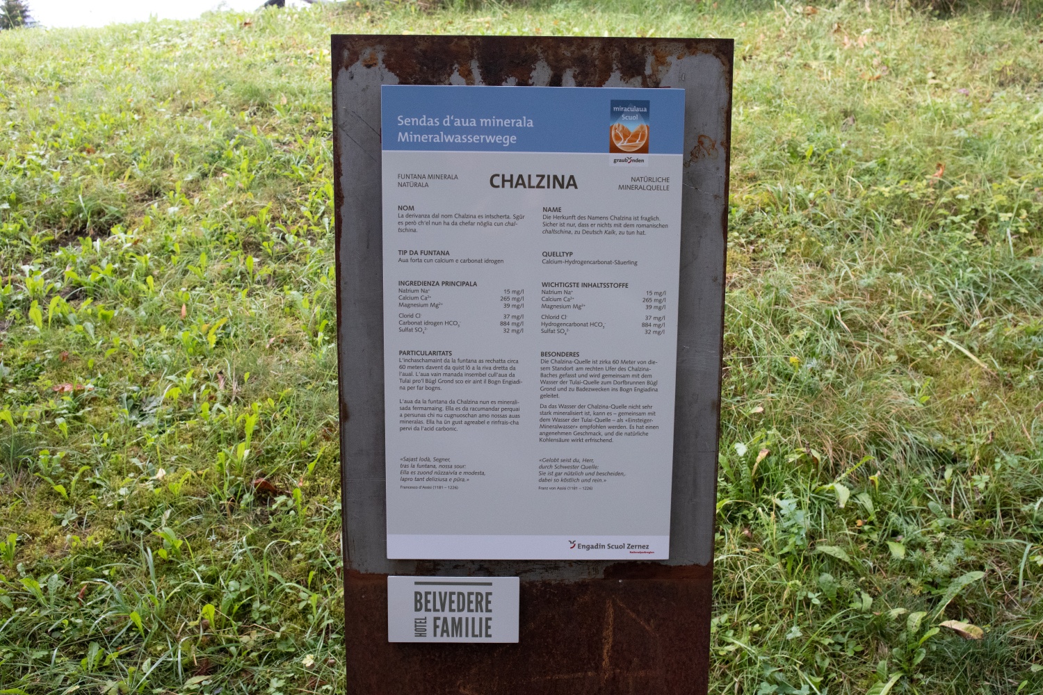 Funtana da Chalzina