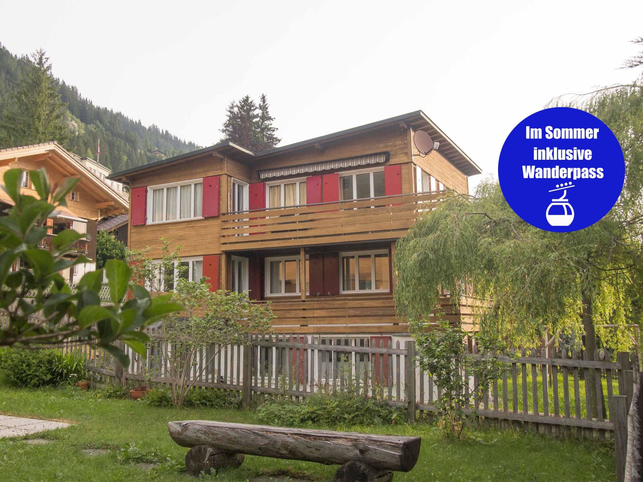 interhome-Chalet Azeno OG Appartement/Fewo, Dusche und Badewanne, 2 Schlafräume