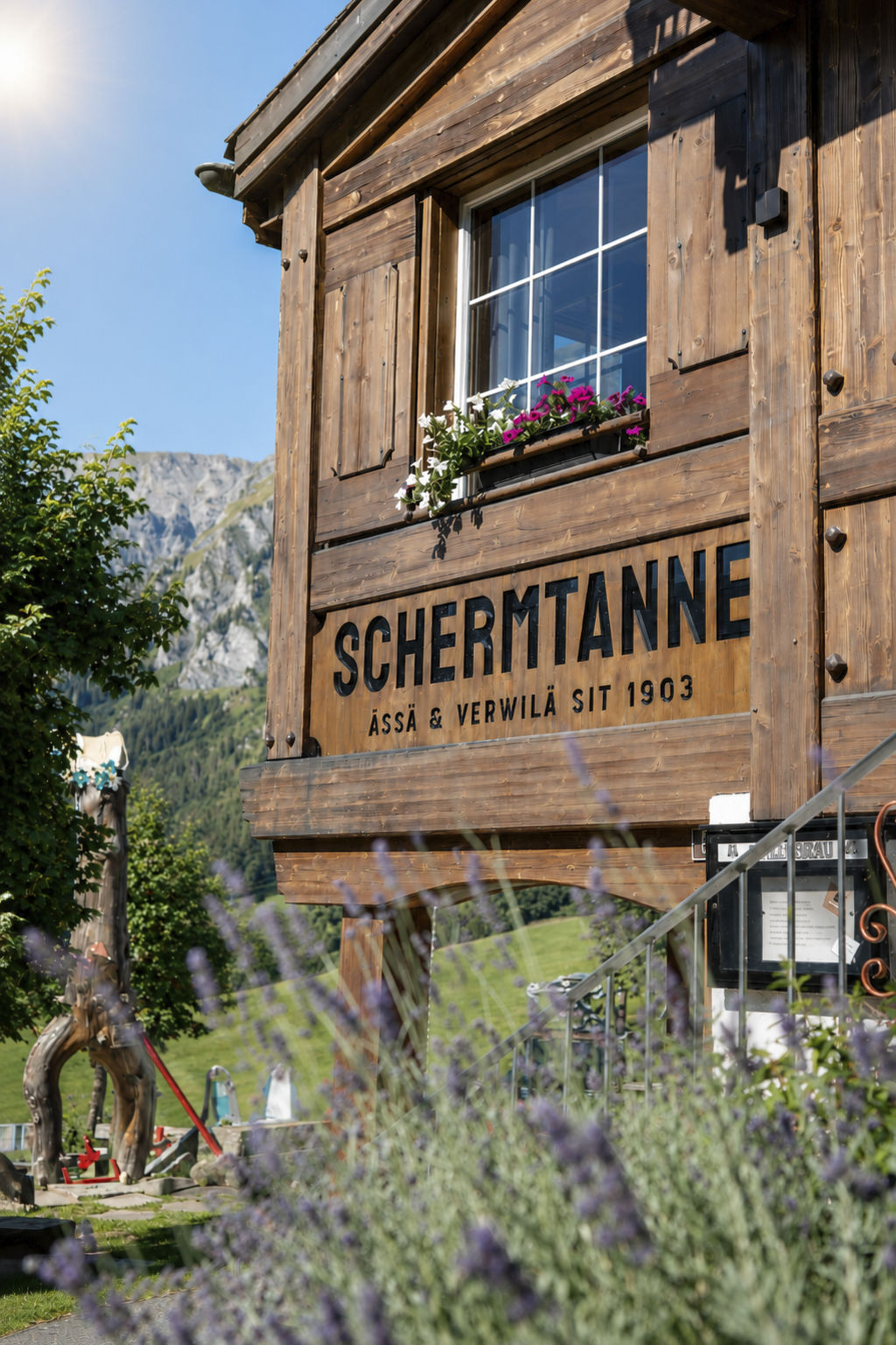 interhome-Schermtanne Appartement/Fewo, Bad, WC, 1 Schlafraum Wohnung Nr 4